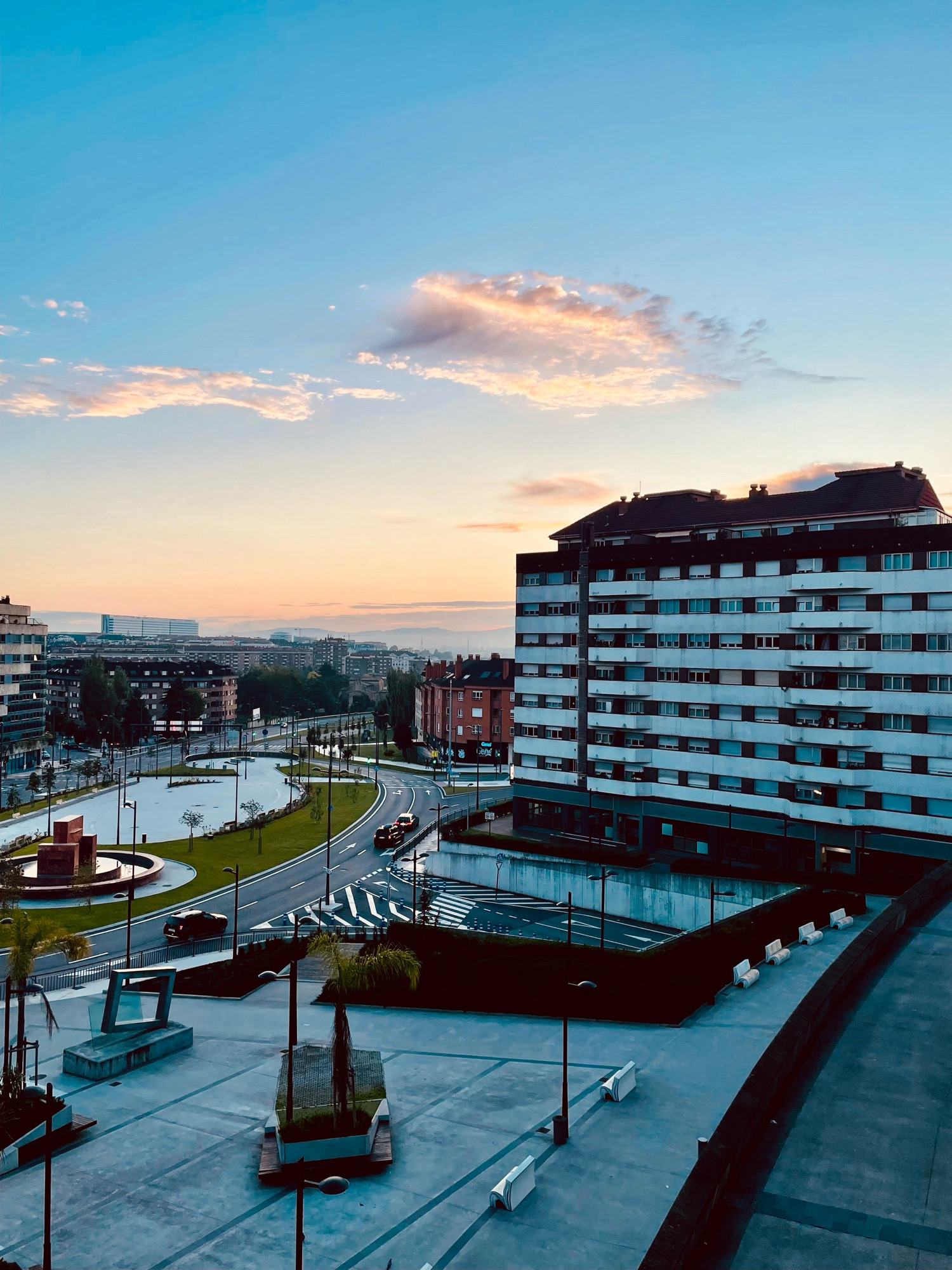 Mountain backed Oviedo – a city whose buildings and streets are surrounded by nature.