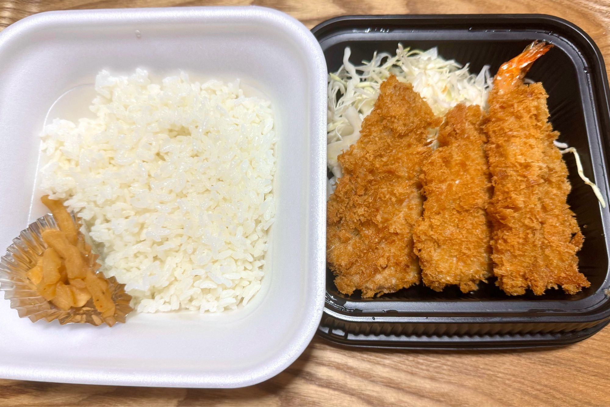 かつや　ヒレカツエビフライ弁当