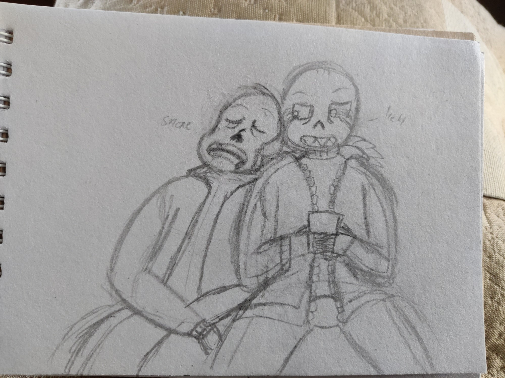 Sketch if sans falling asleep on red