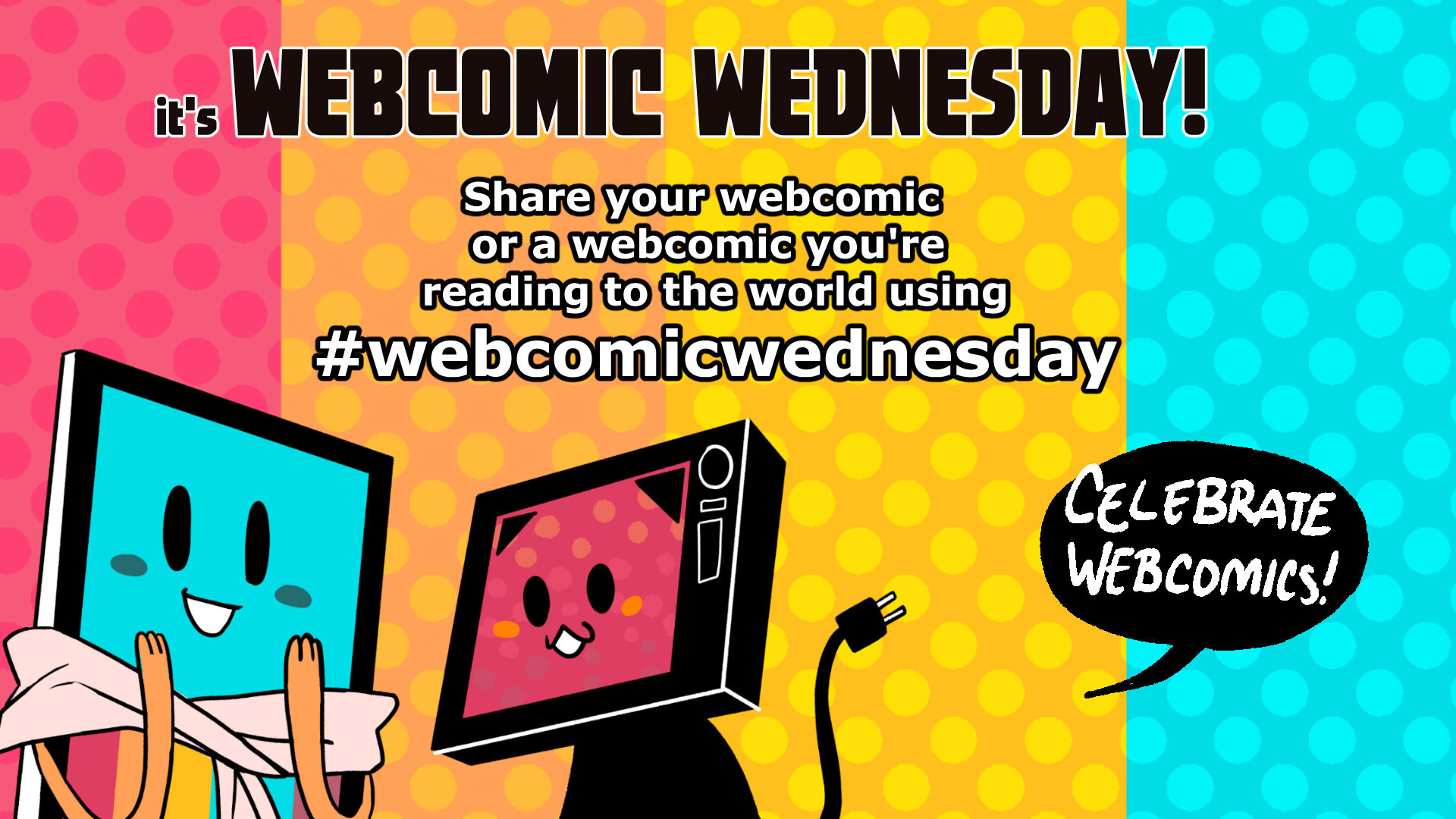 It's webcomic Wednesday
Share your webcomic or a webcomic you're reading to the world using the hashtag #webcomicwednesday