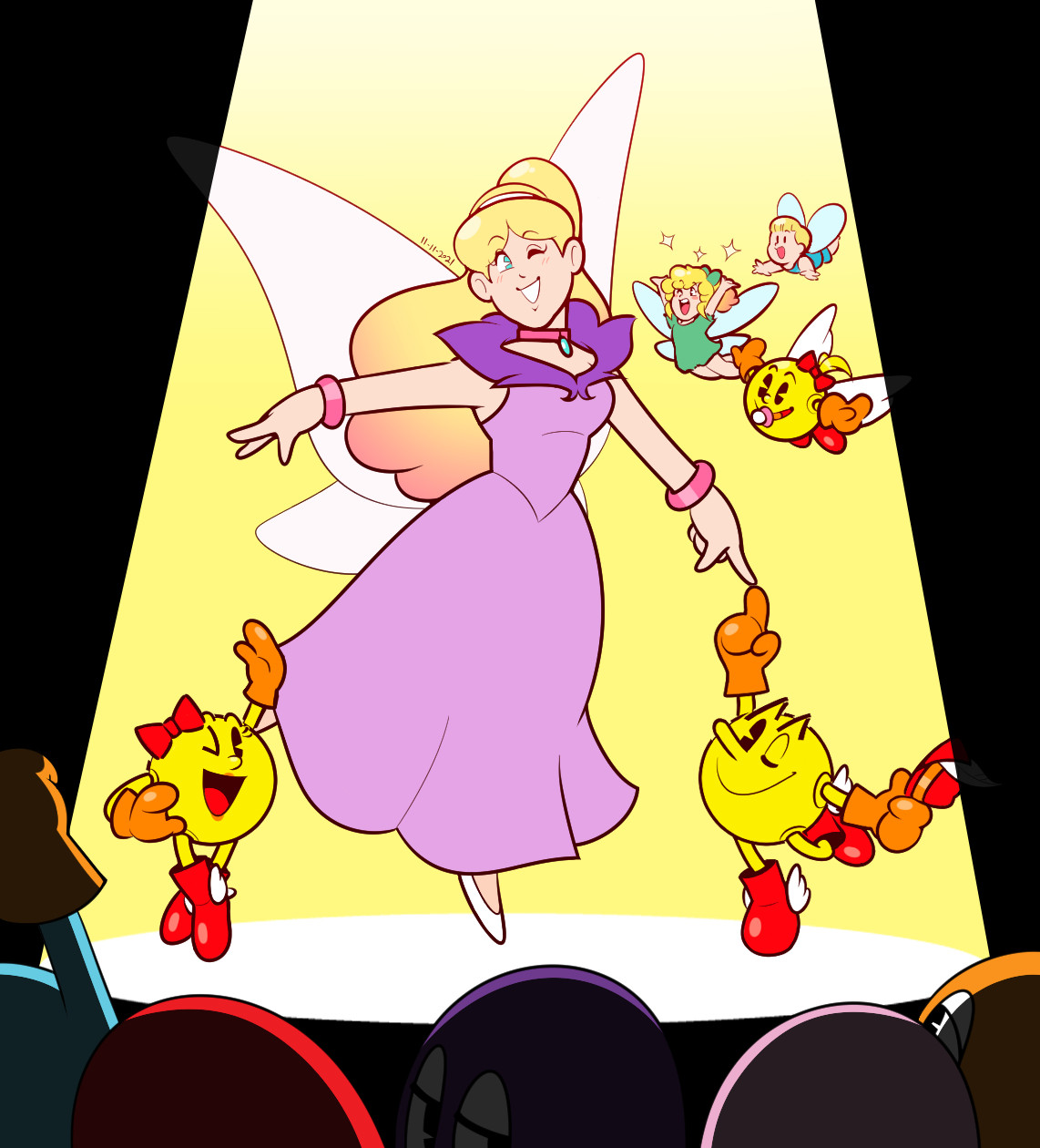 Kinda wish the Mother Fairy and her children from Pac-Land were used more often.