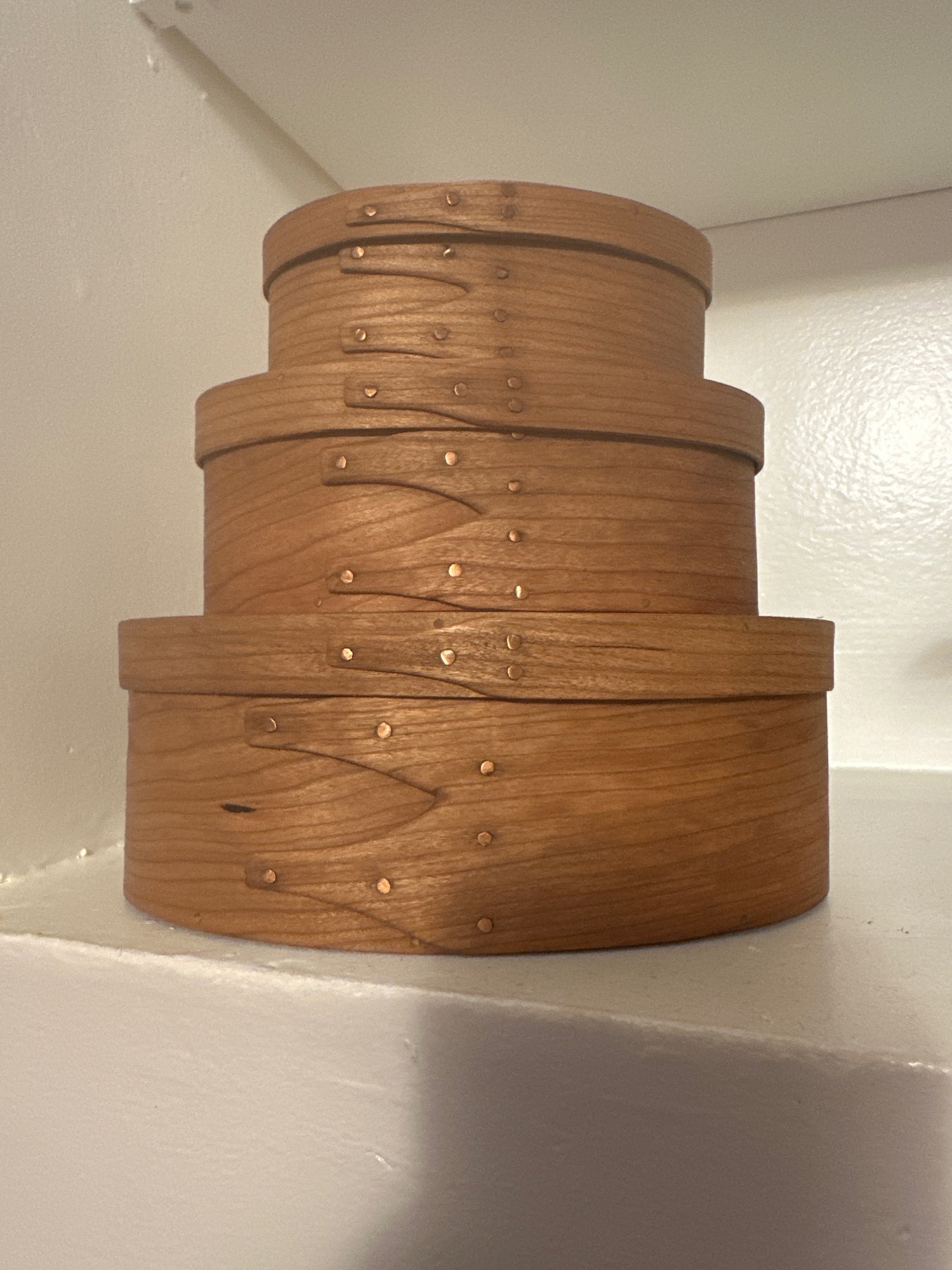 Three shaker boxes that I made my bloody self