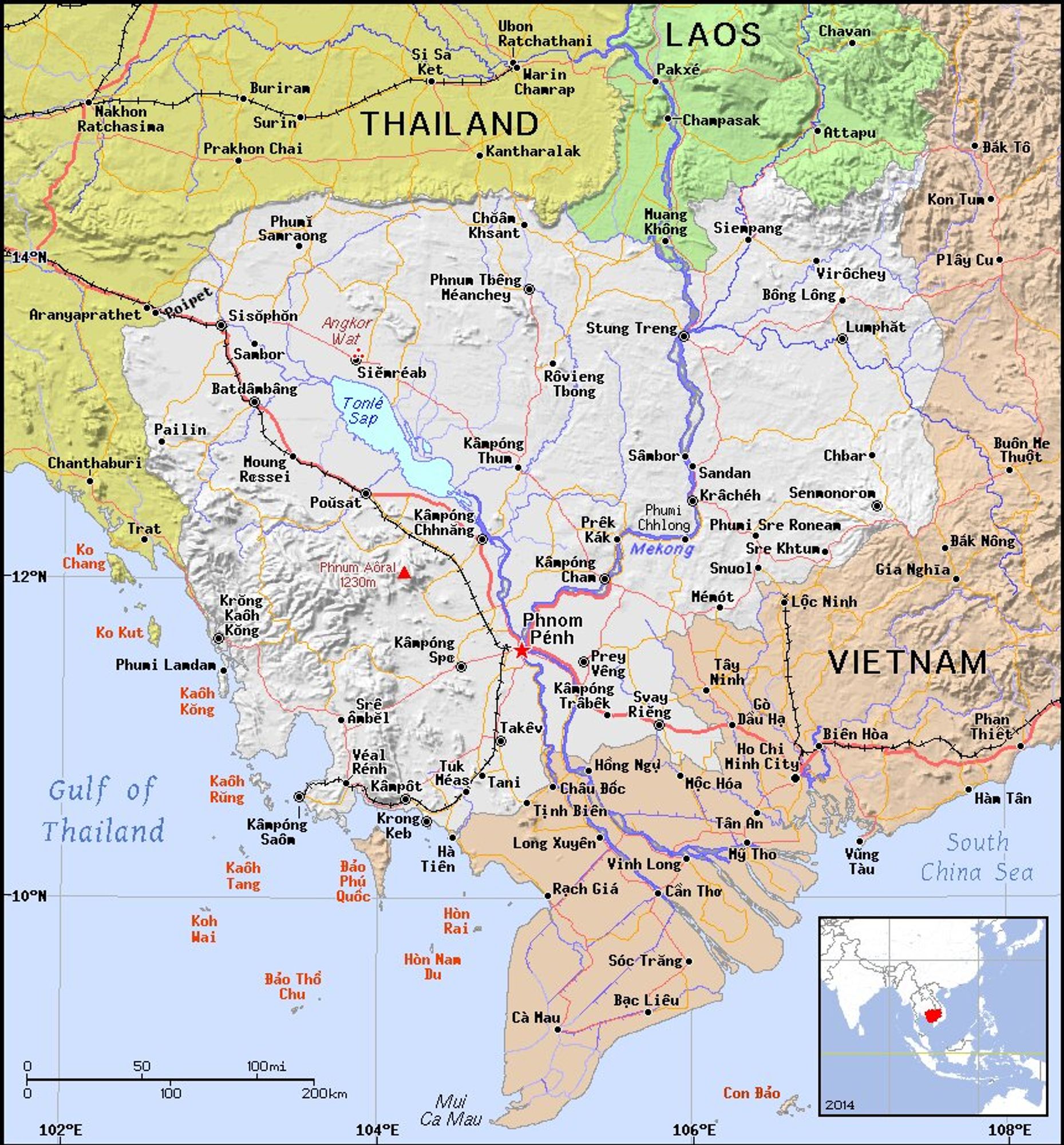 A map showing the location of Cambodia
Credit https://ian.macky.net/pat/