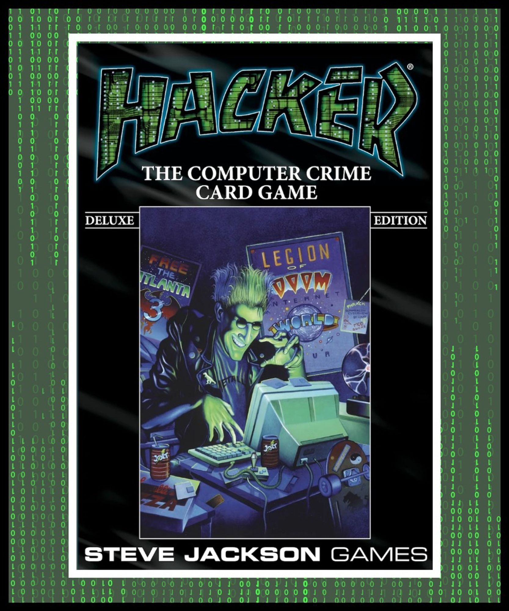 Hacker Deluxe: The Computer Crime Card Game from Steve Jackson Games!