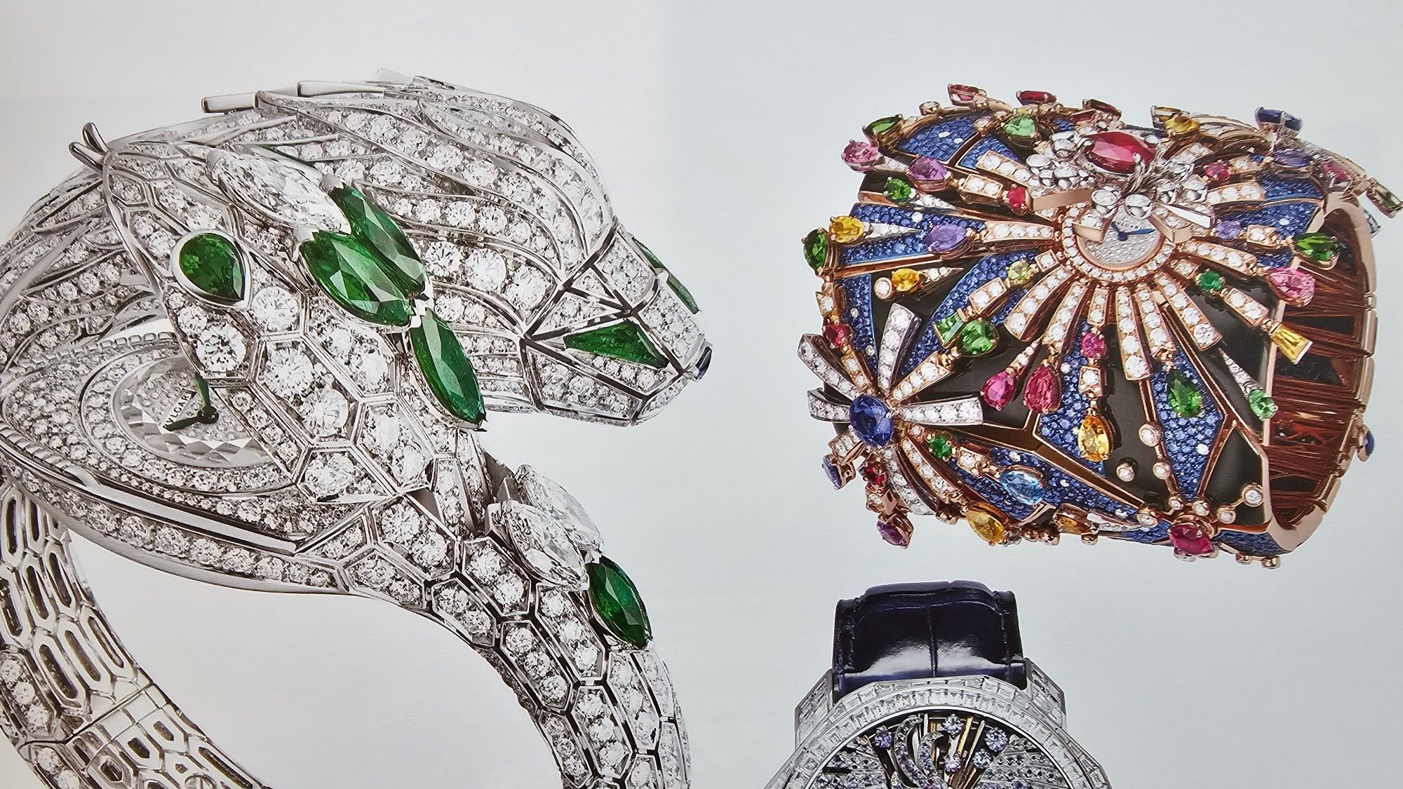 Secret bracer watch and the serpenti