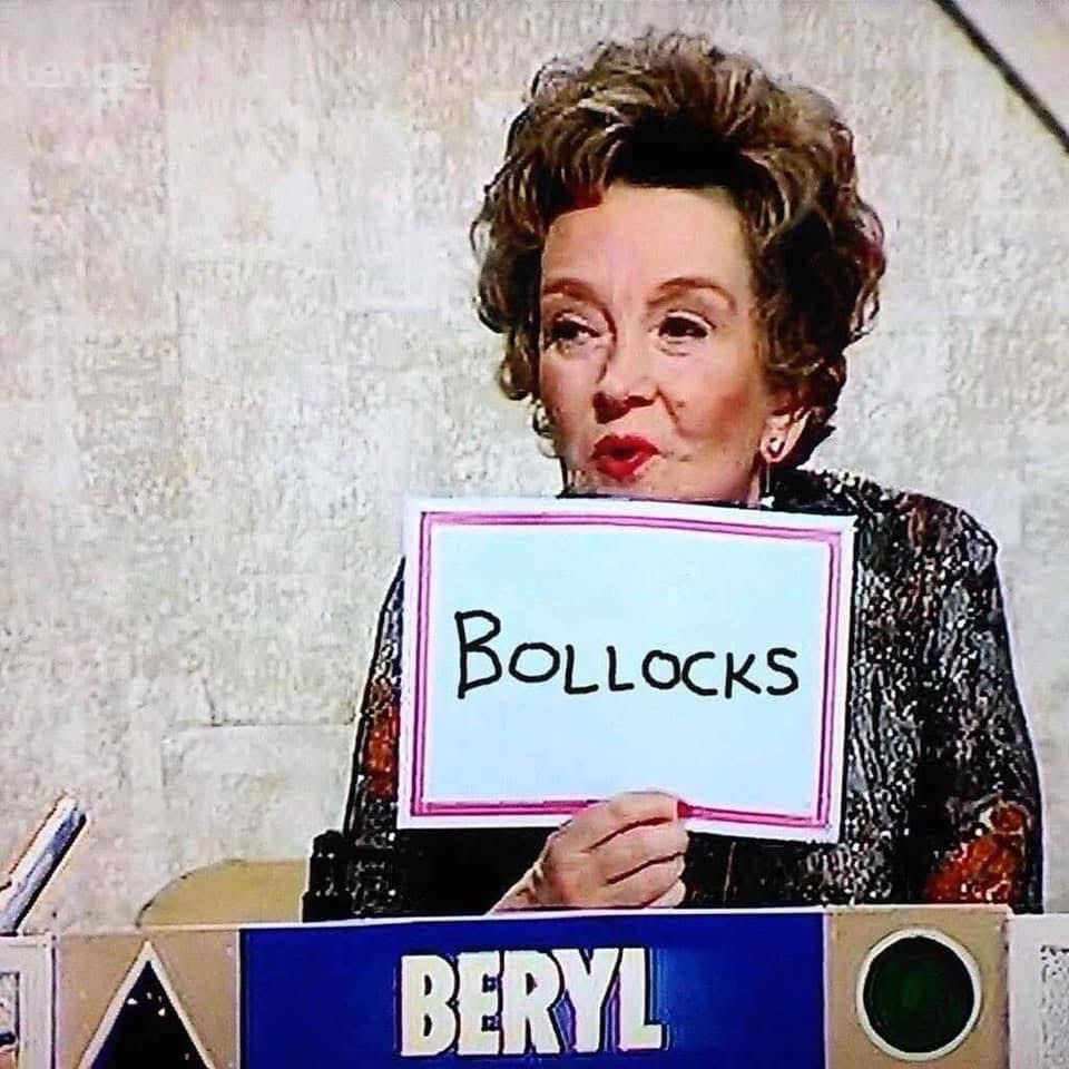 Beryl’s bollocks 