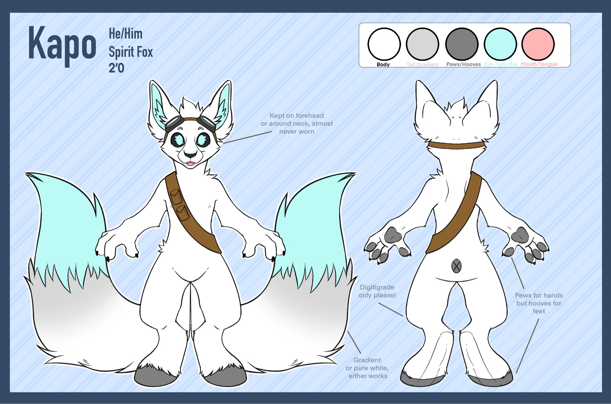 Kapo's ref sheet, by seamonkeybrains on FA