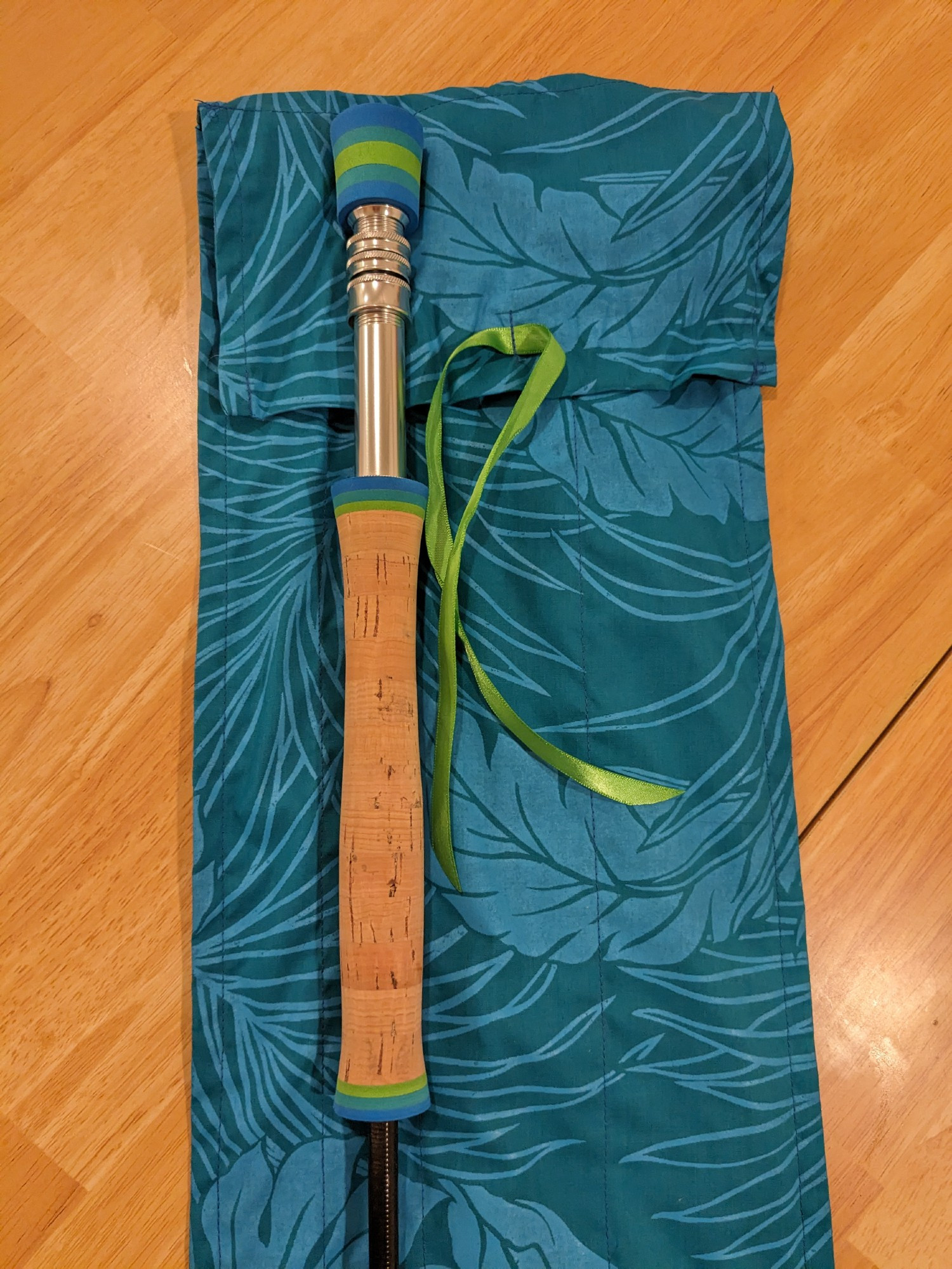 Fishing rod available in online Silent Auction.