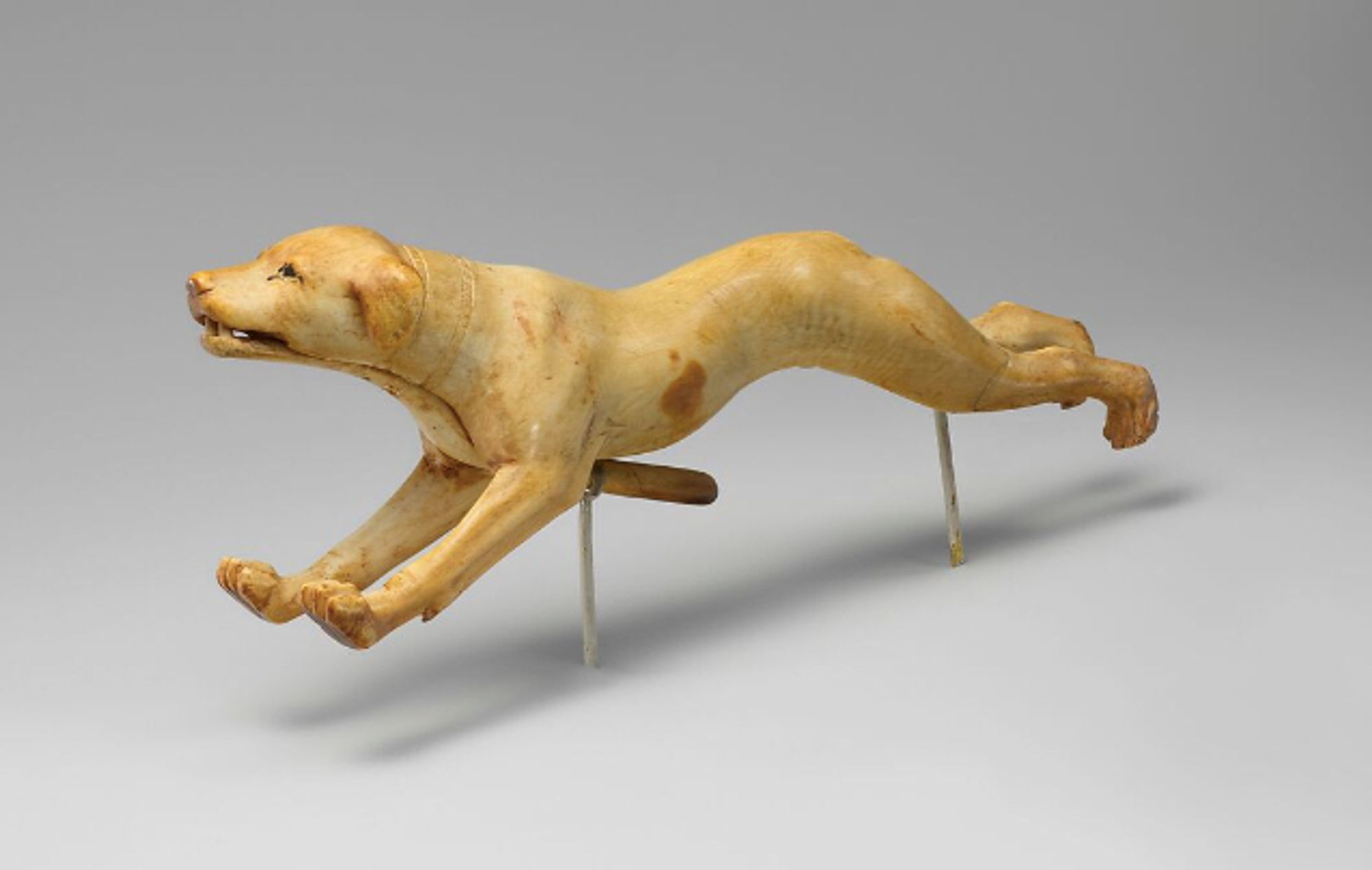 Mechanical dog made of ivory, New Kingdom #Egypt, ca. 1390–1352 BC