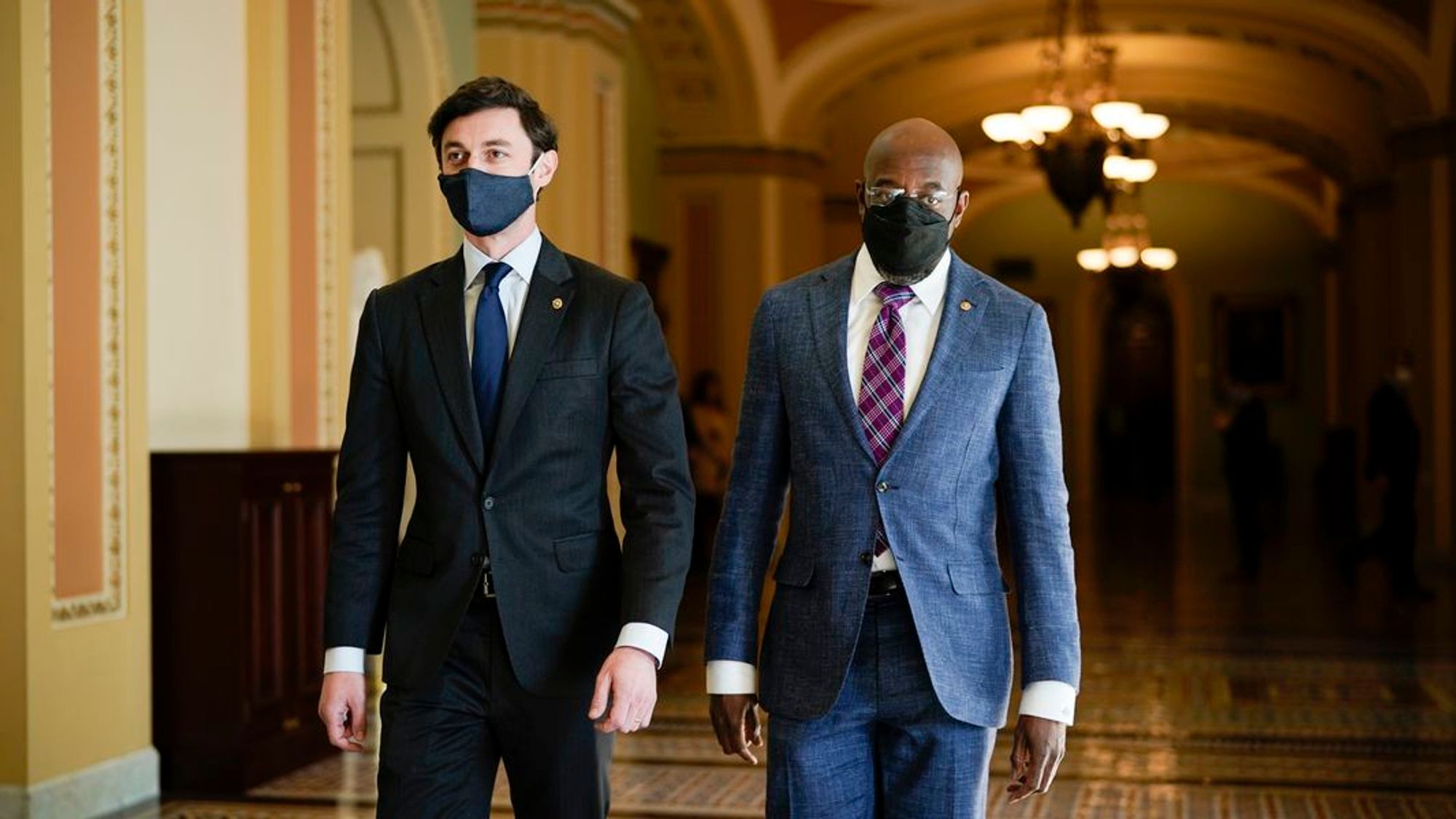 Senators Jon Ossoff and Rev. Raphael Warnock