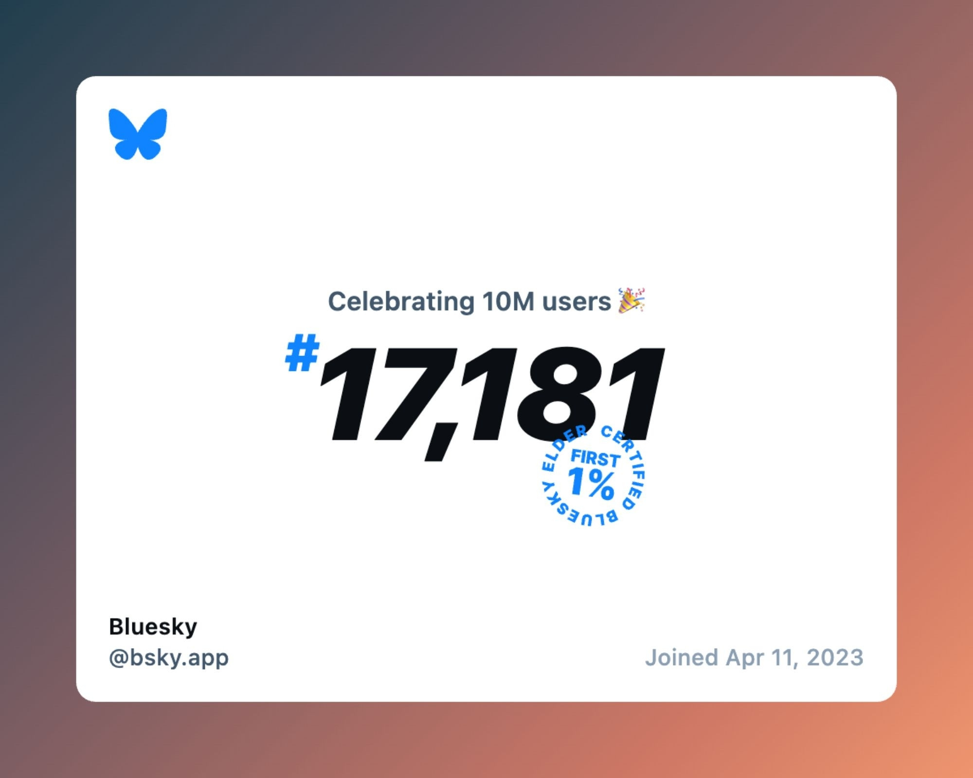 i was user #17,181