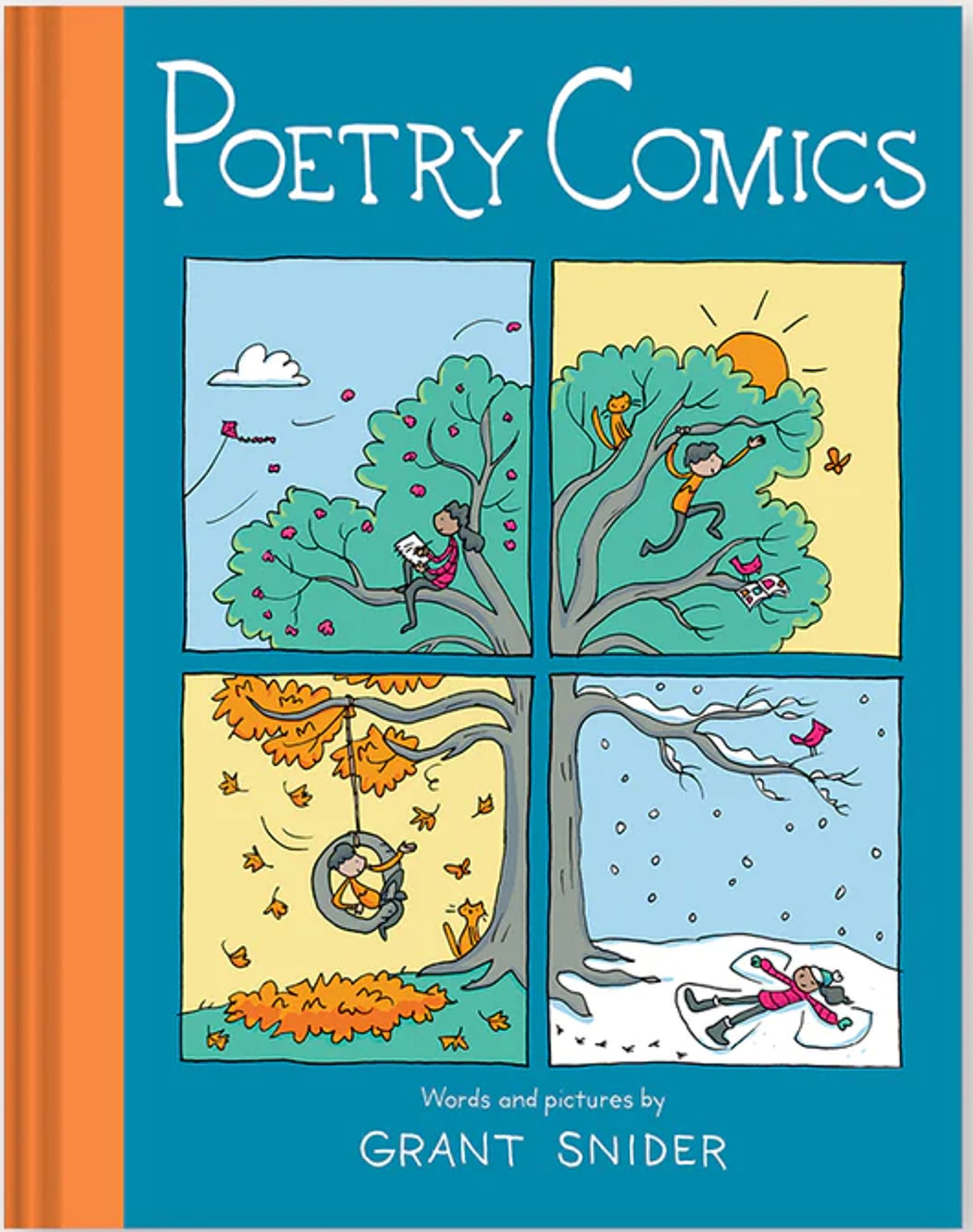 book cover of Poetry Comics (for kids) by Grant Snider