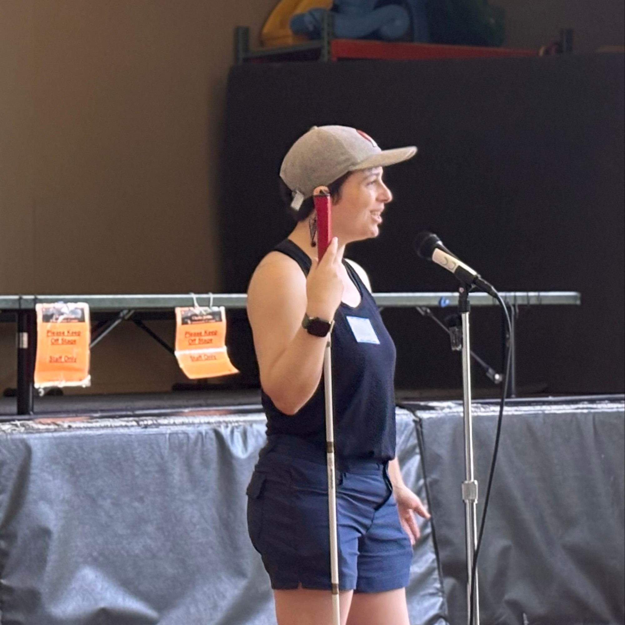 Person testifying 