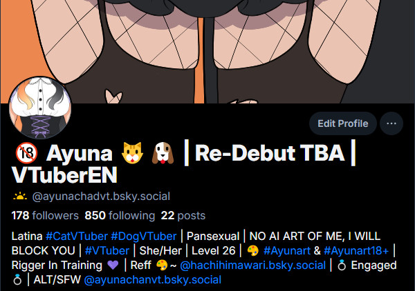 screenshot of my profile showing i have 178 followers