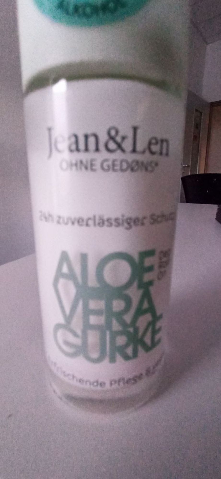 Deodorant von Jean&Lean mit AloeVera und Gurke