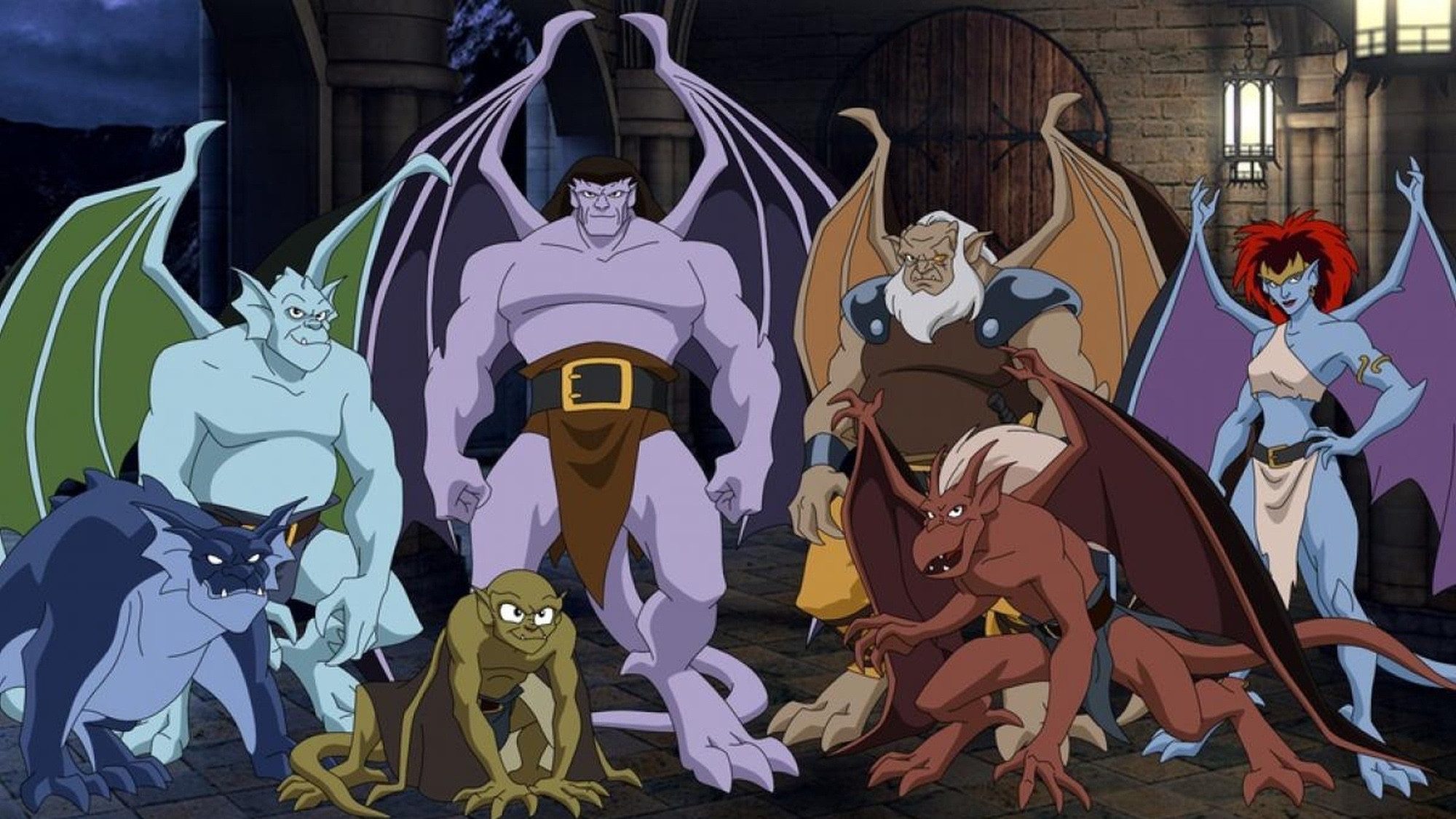 The Gargoyles of the cartoon.