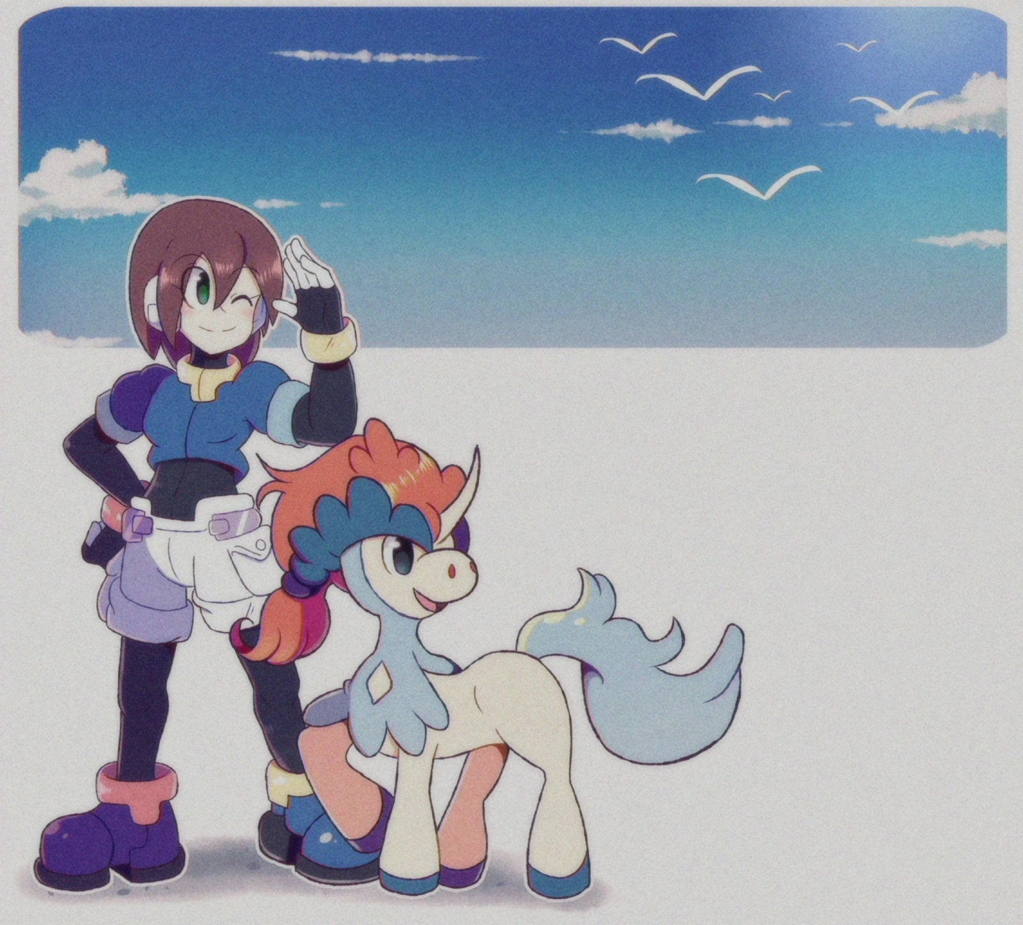 Aile and Keldeo