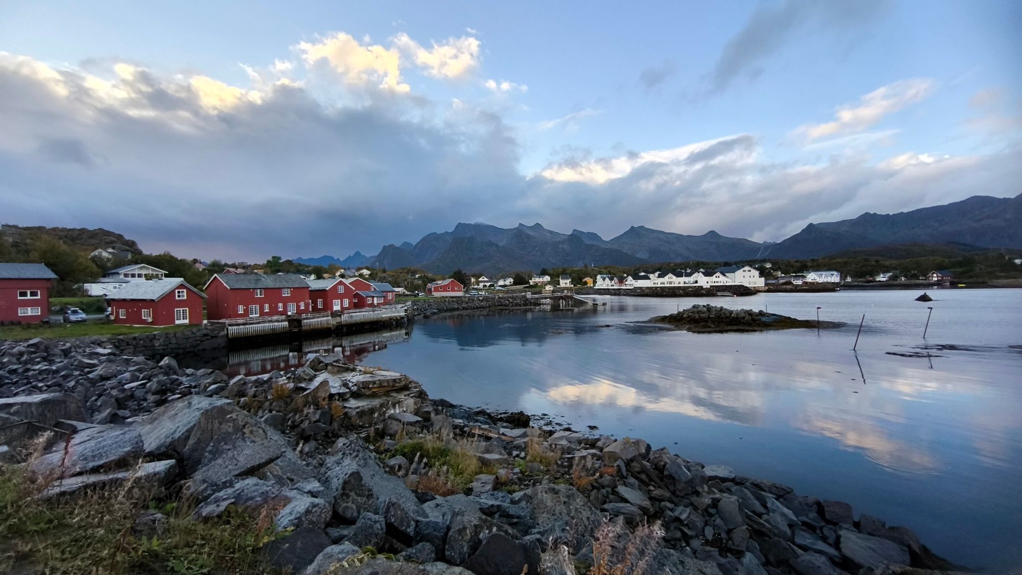 Blick auf Kabelvåg