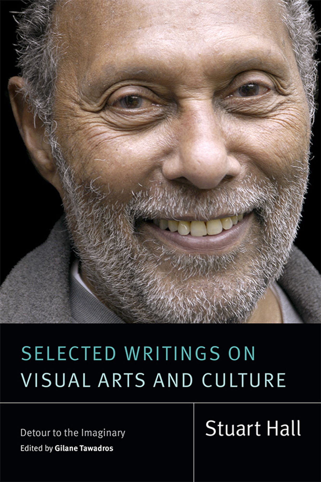 Cover of book, with photograph of Stuart Hall