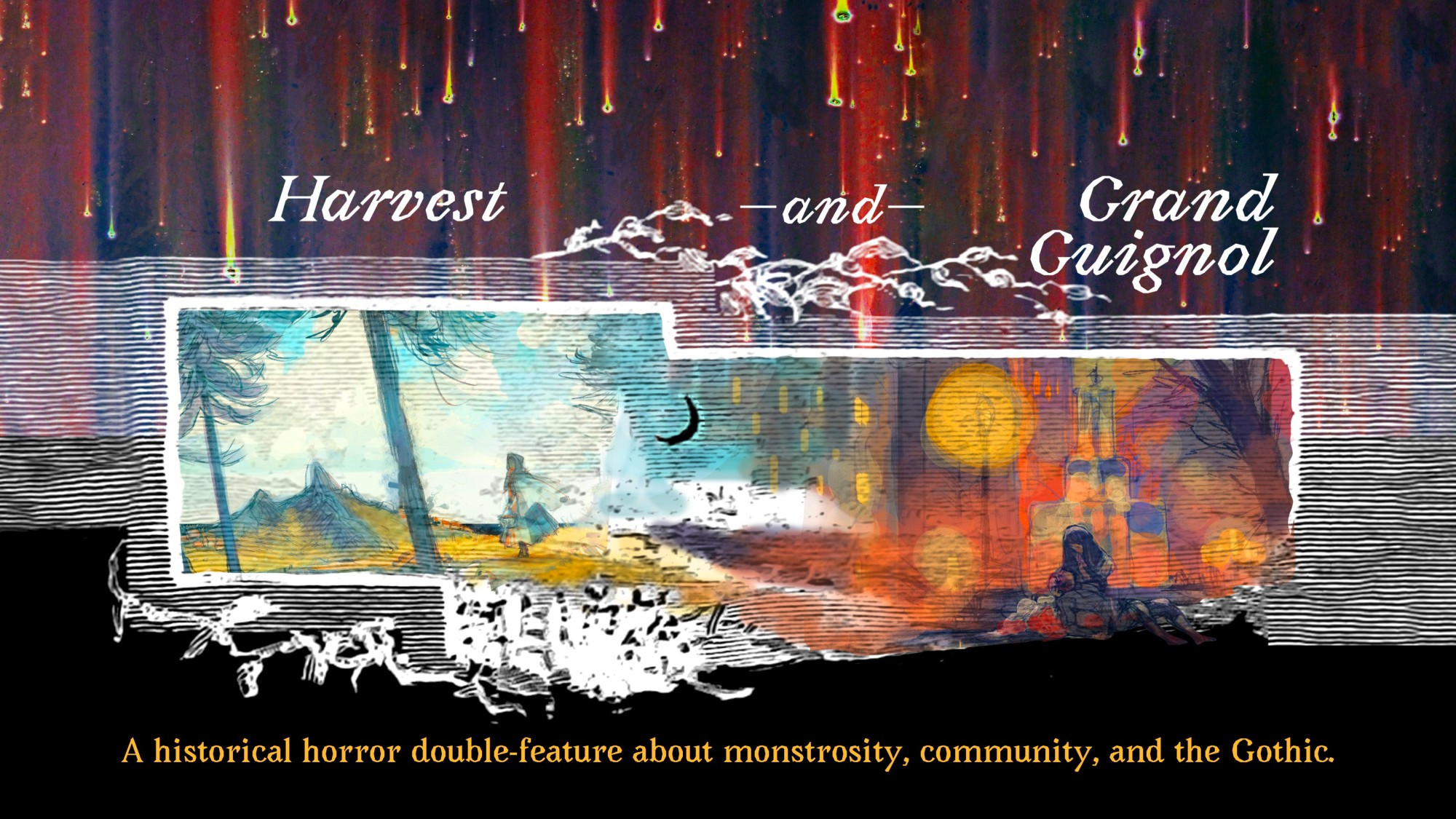 the cover image of Harvest and Grand Guignol