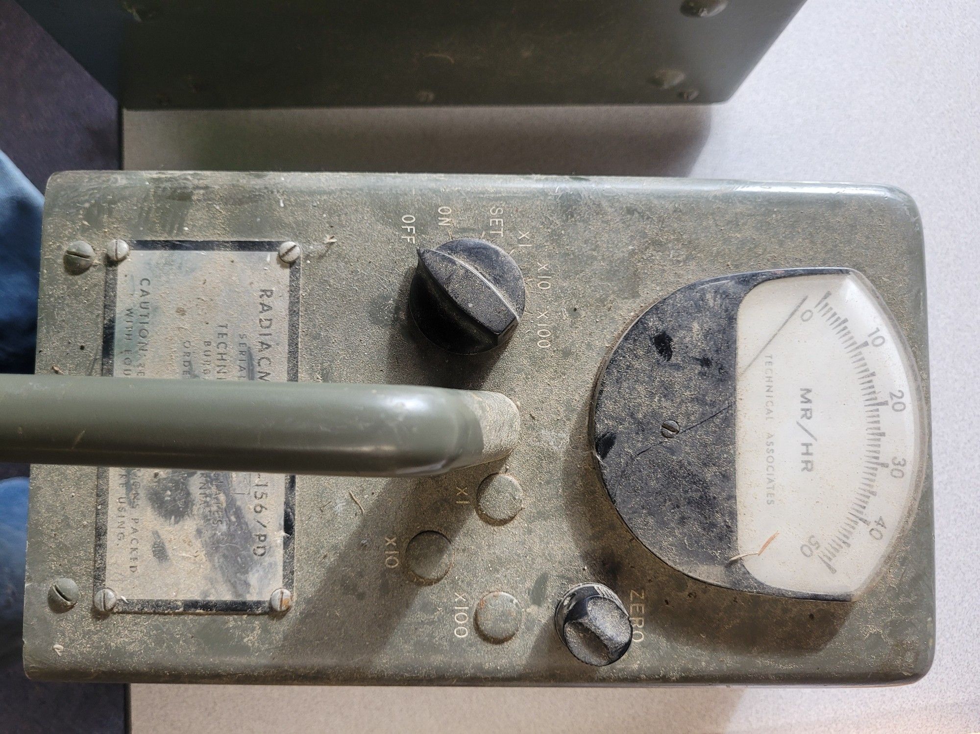 1960s army radiacmeter