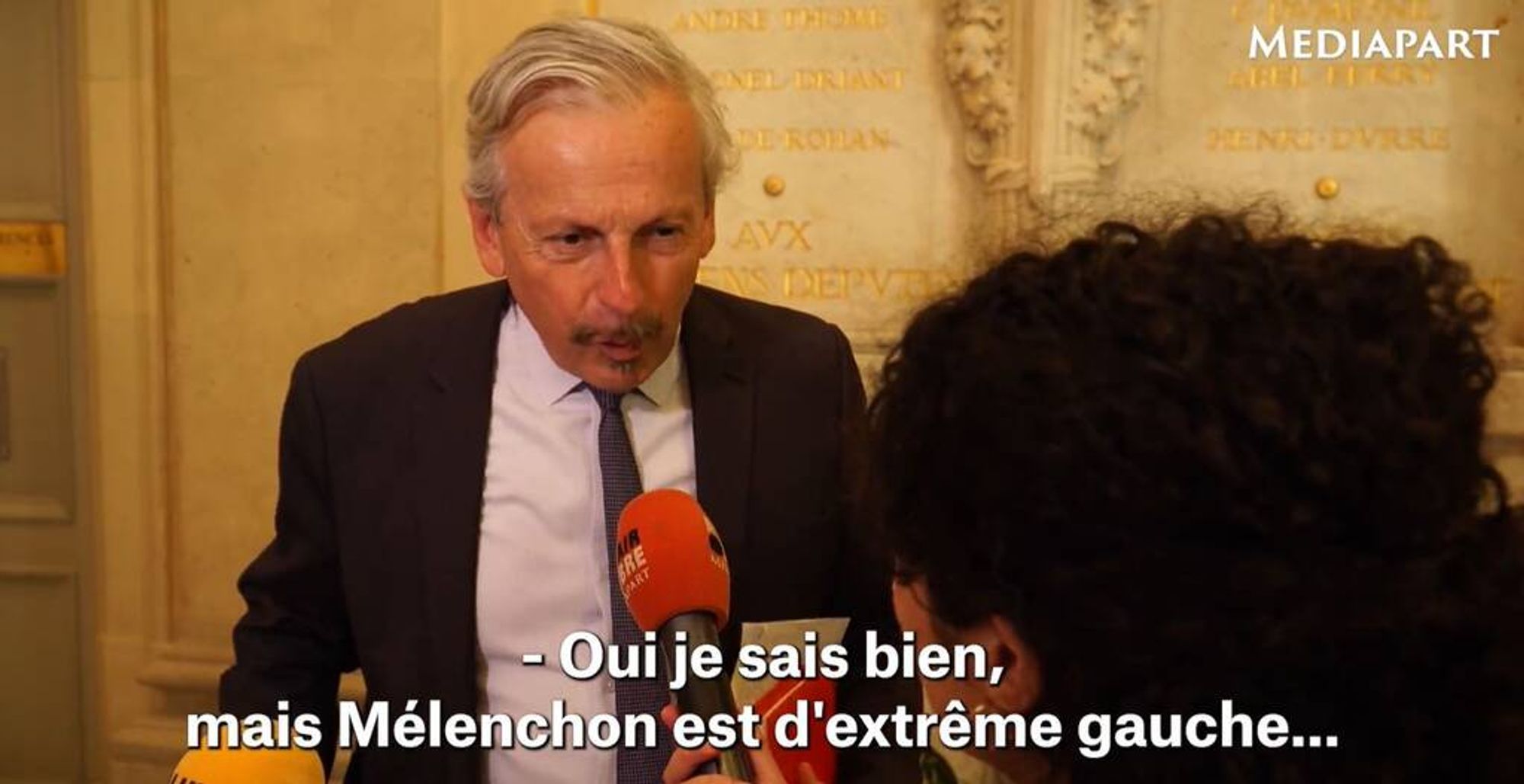 "Oui je sais bien, mais Mélenchon est d'extrême gauche"