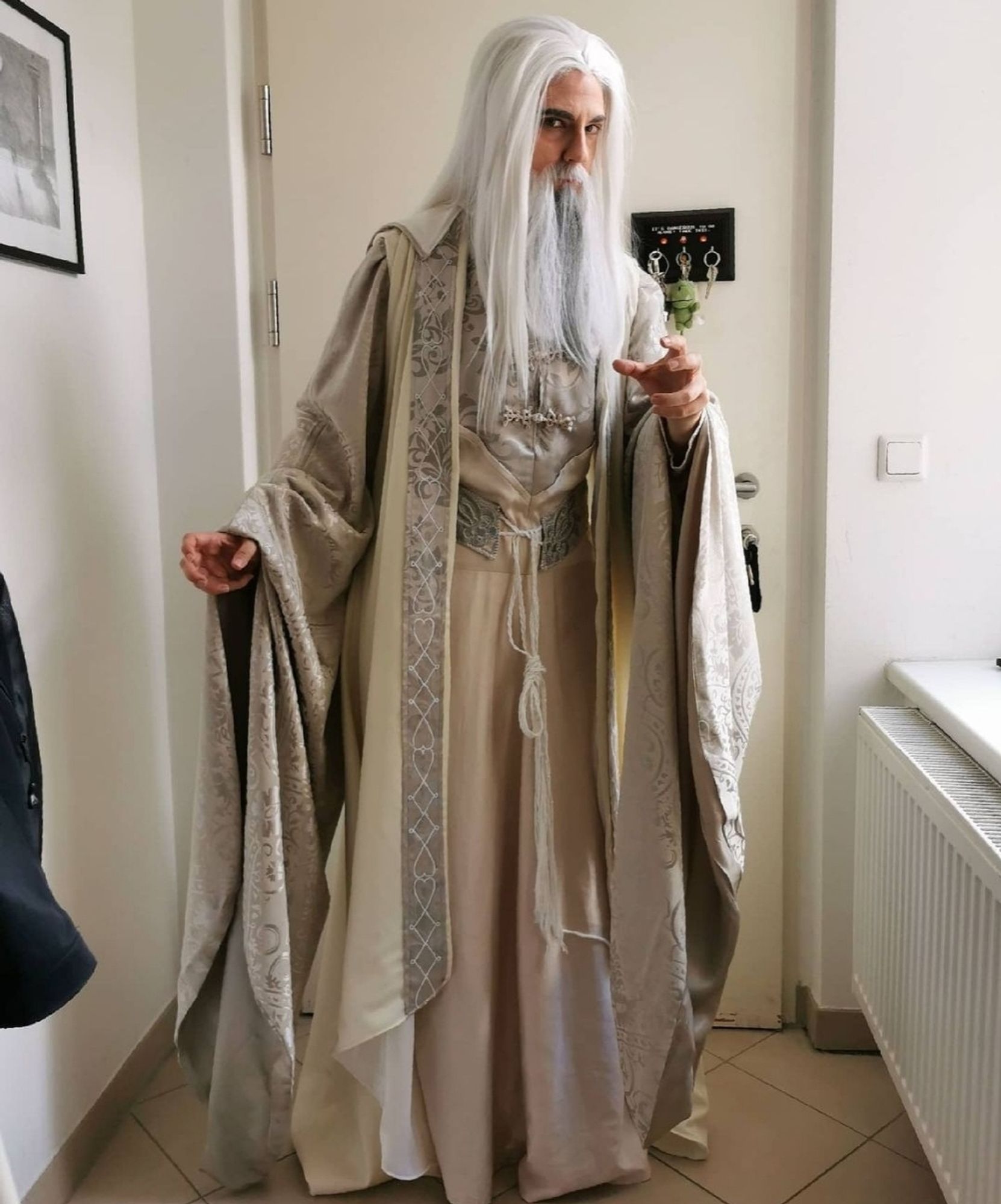 Saruman cosplay from LotR