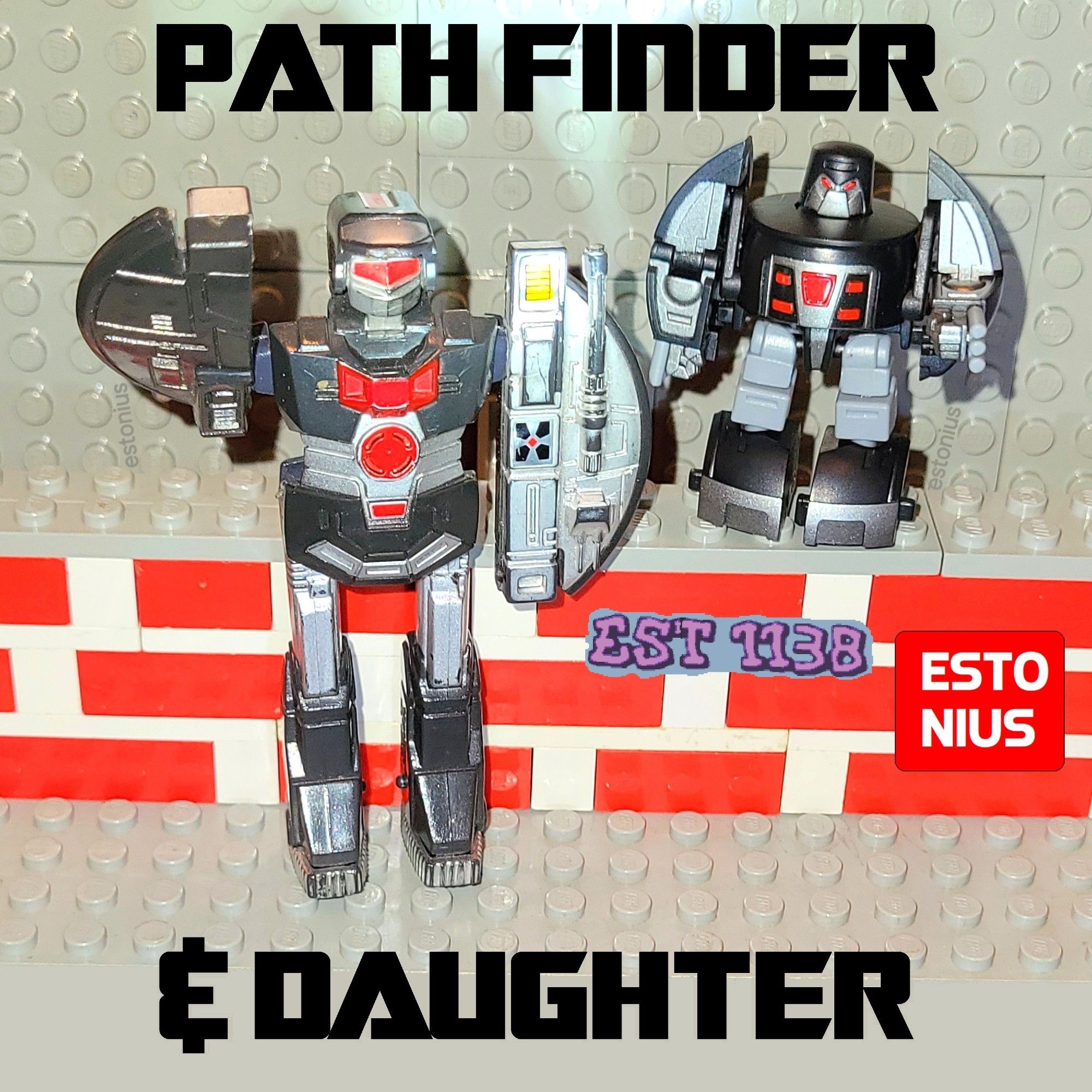 With the surprise success of the avant garde sitcom "Wampa & Son", comes yet another new copycat series riding its ratings' coattails, "Path Finder & Daughter!" 🦾🤖🛸

Starring:

Path Finder

&

Path Finder, Jr.

UFO Robo, MR-29, MR29, Machine Robo, バンダイ, Bandai, Go Bots, Go-Bots, GoBot, DW-E22B, Dr. Wu, Dr Wu, Adams, George Adamski, GeorgeAdamski, Transformer, action figures, action figure photography, 1980's, 80's, Maccadam