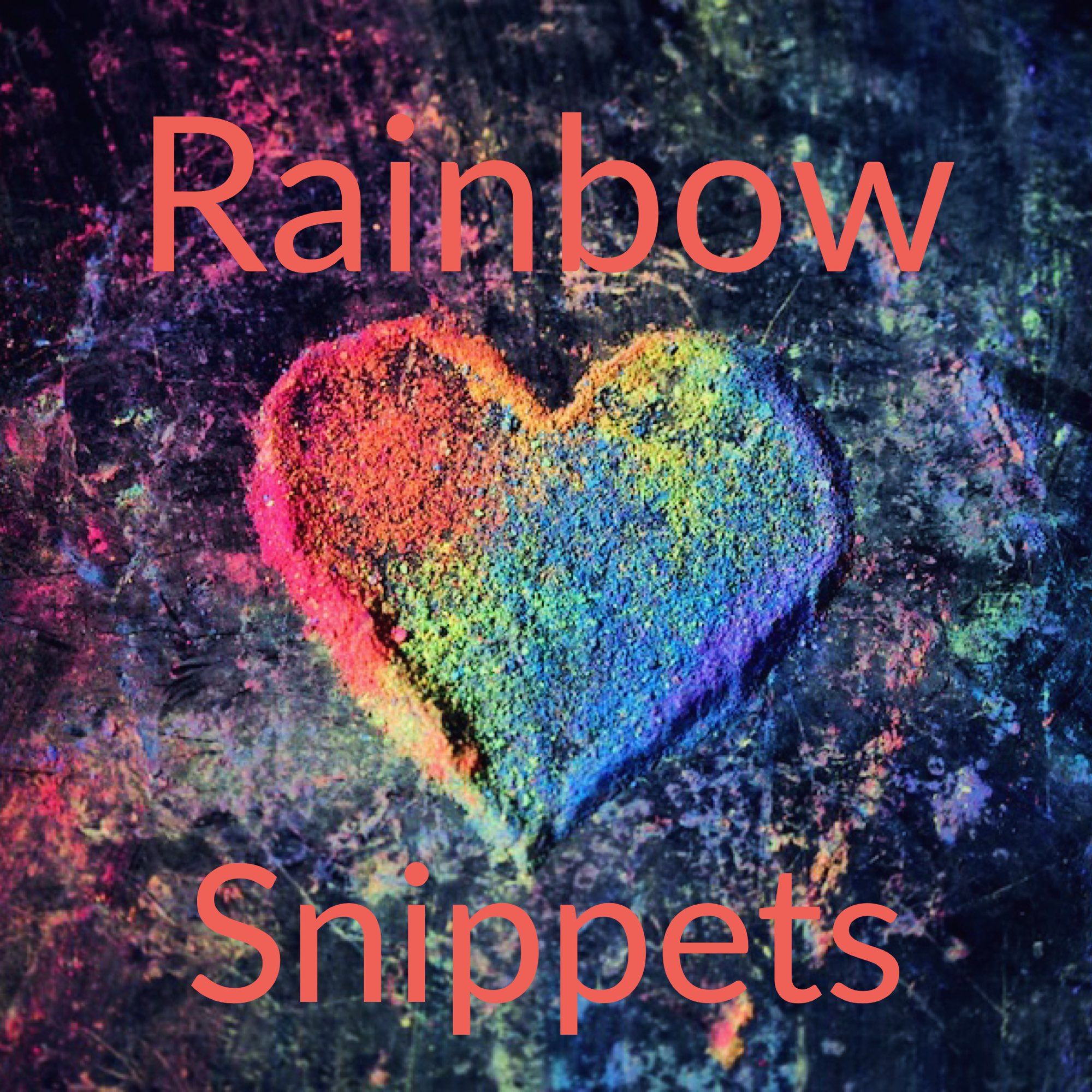 Rainbow Snippets [image of a rainbow heart]