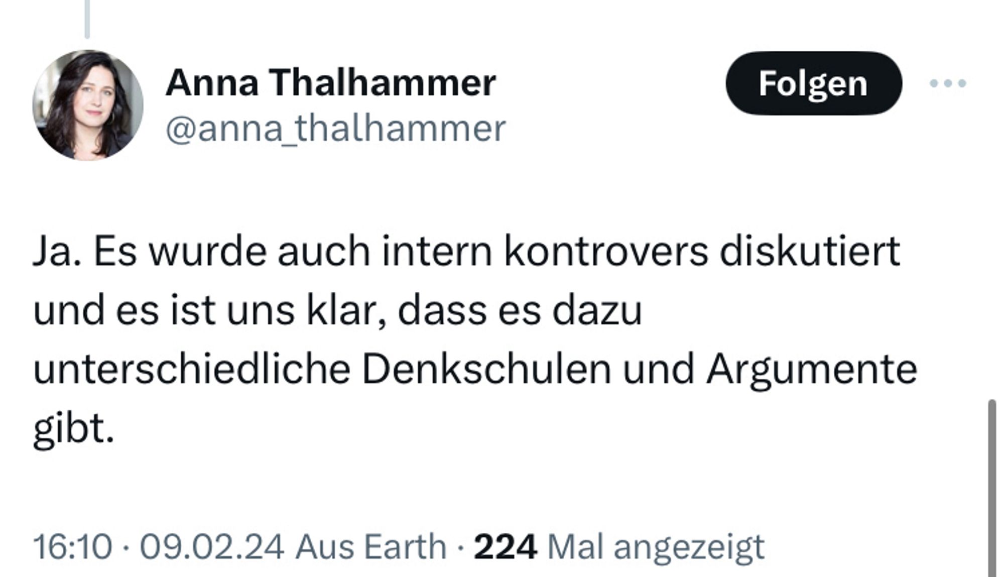 Tweet von Profil Chefredakteurin Anna Thalhammer:

Ja. Es wurde auch intern kontrovers diskutiert und es ist uns klar, dass es dazu unterschiedliche Denkschulen und Argumente gibt.