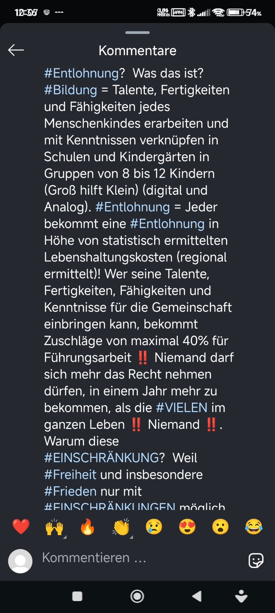 #Umdenken bei der #Bildung und insbesondere #Umdenken bei der #Entlohnung ❗