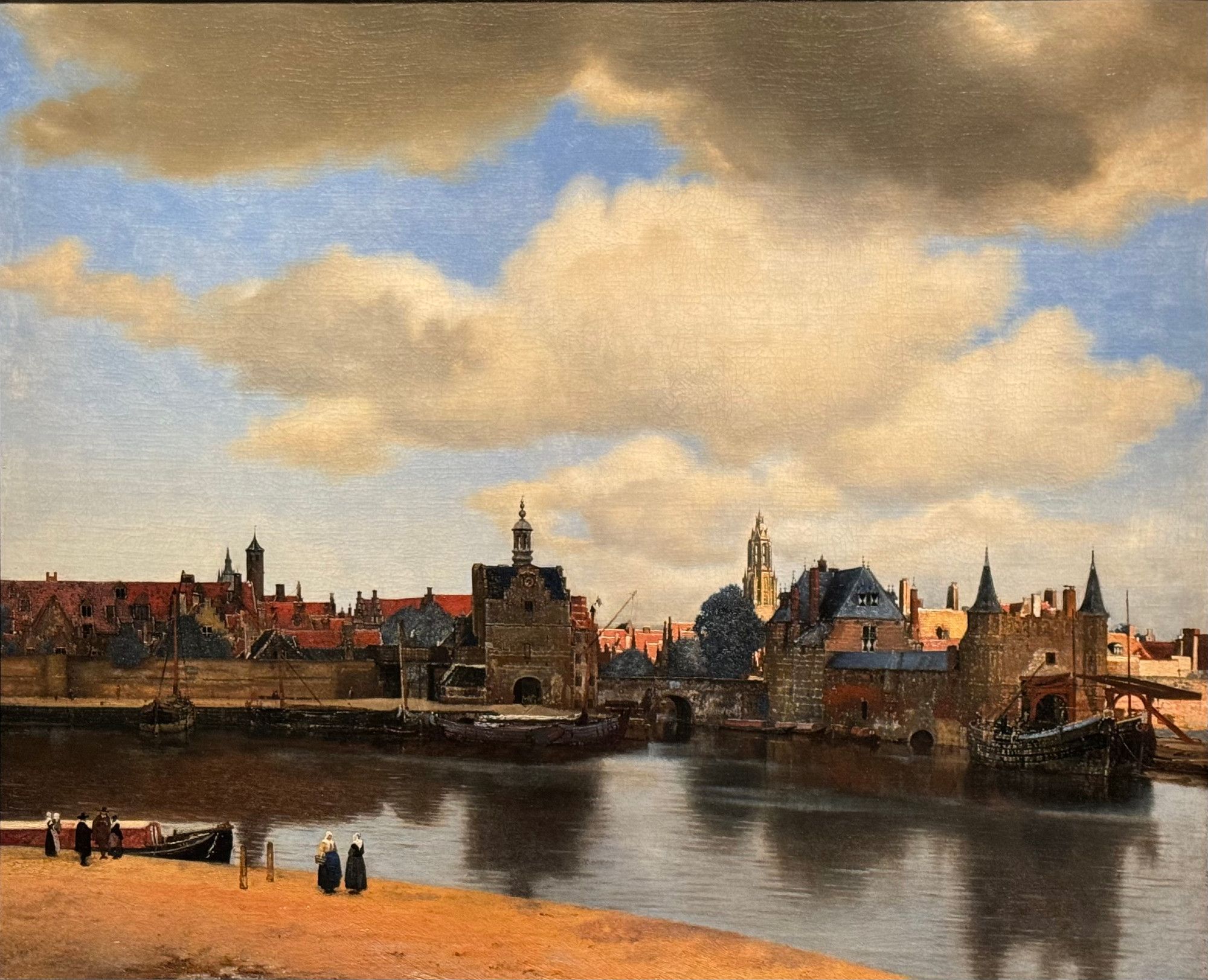 Vermeer, Zicht op Delft.