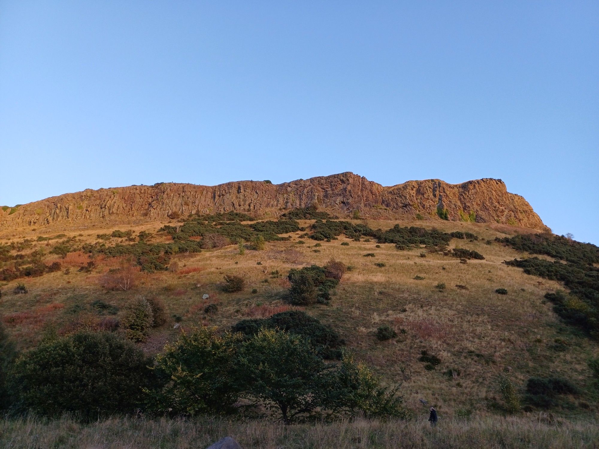 Cliffs of Holyrood park