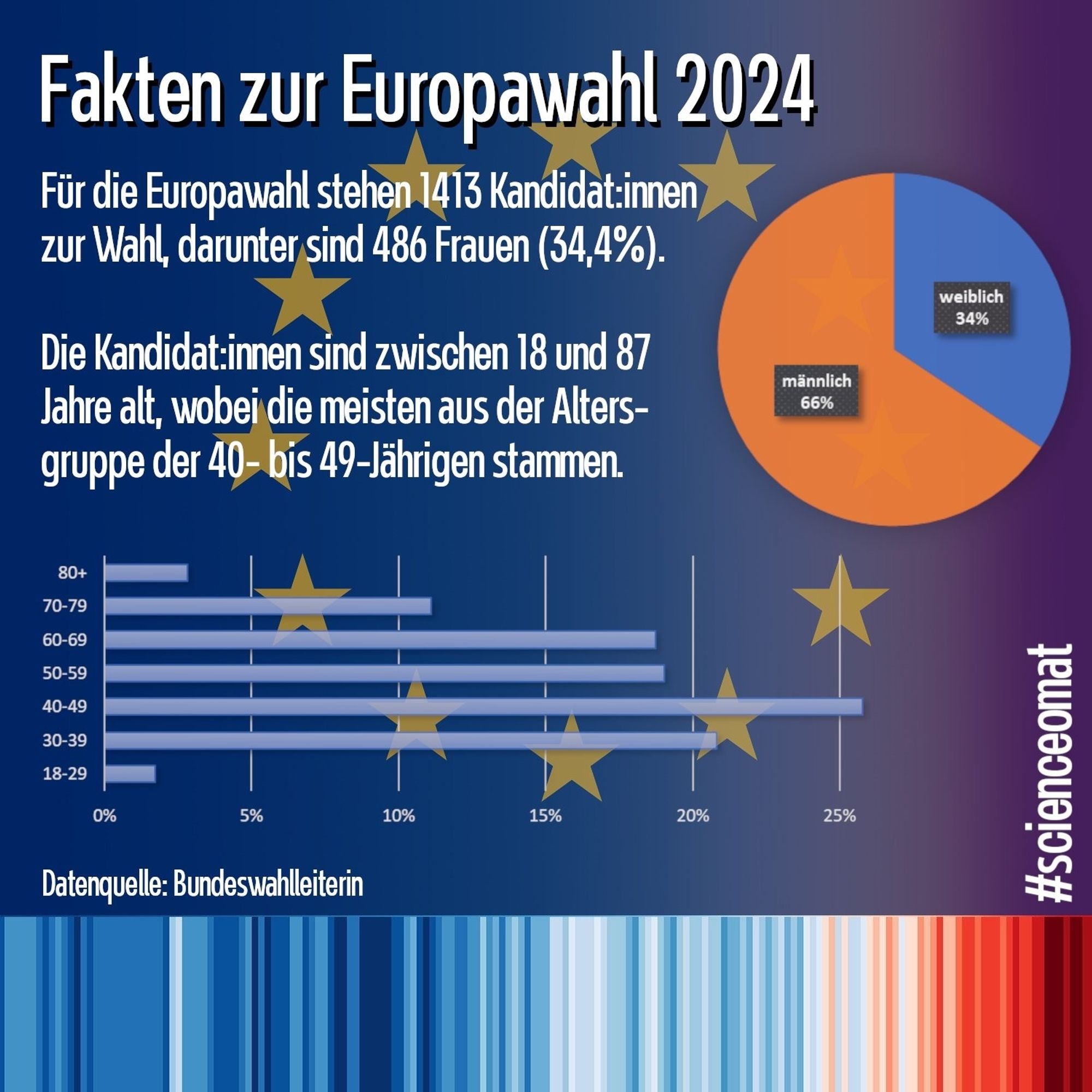 SharePic mit Fakten zur Europawahl