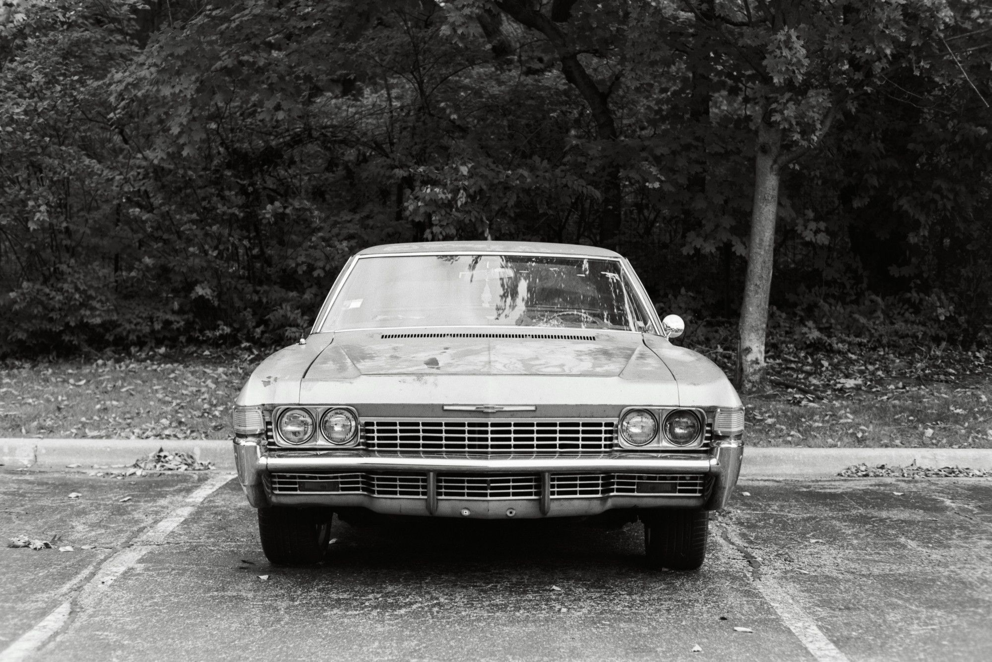 An old chevy impala