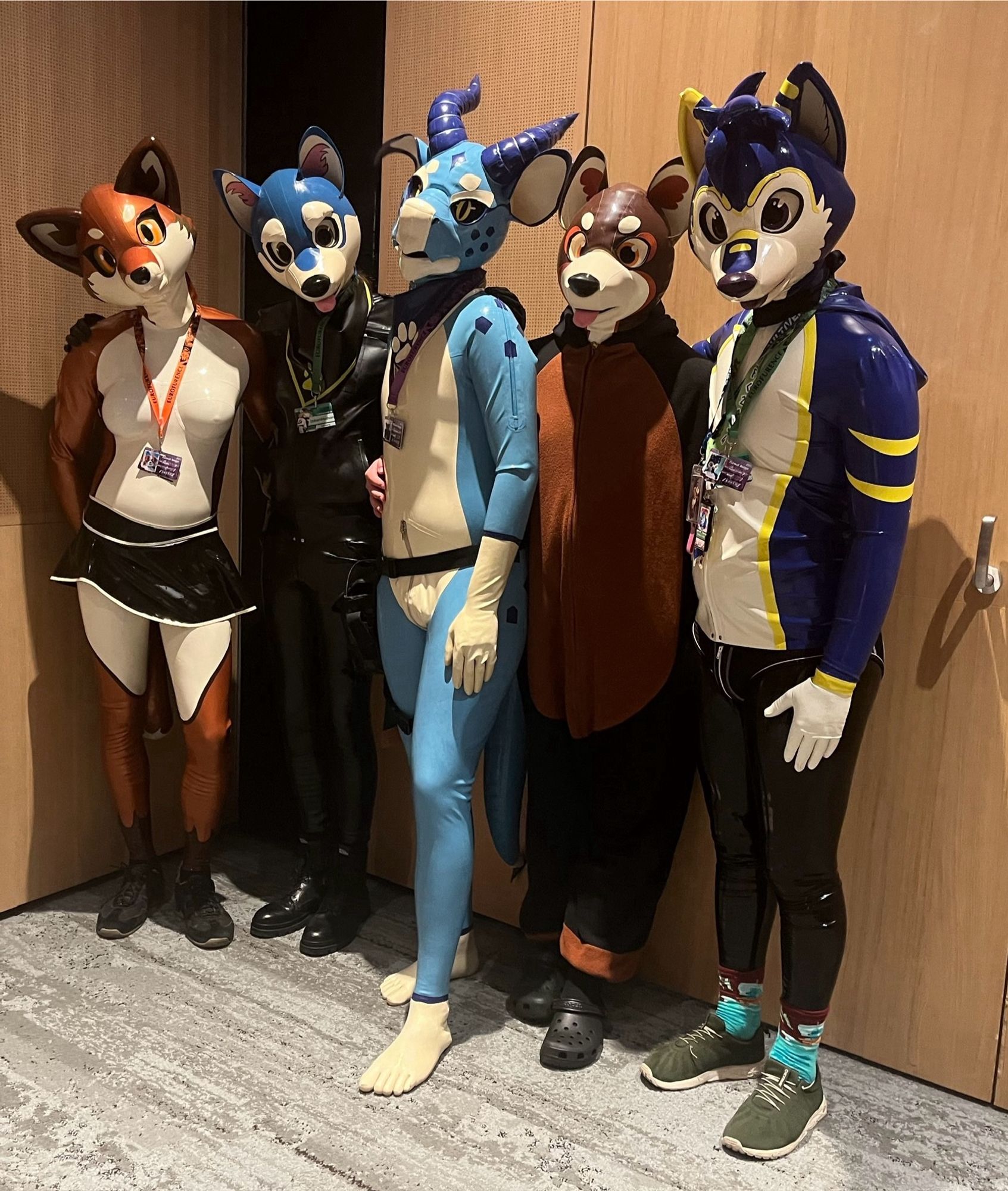 5 rubber critters