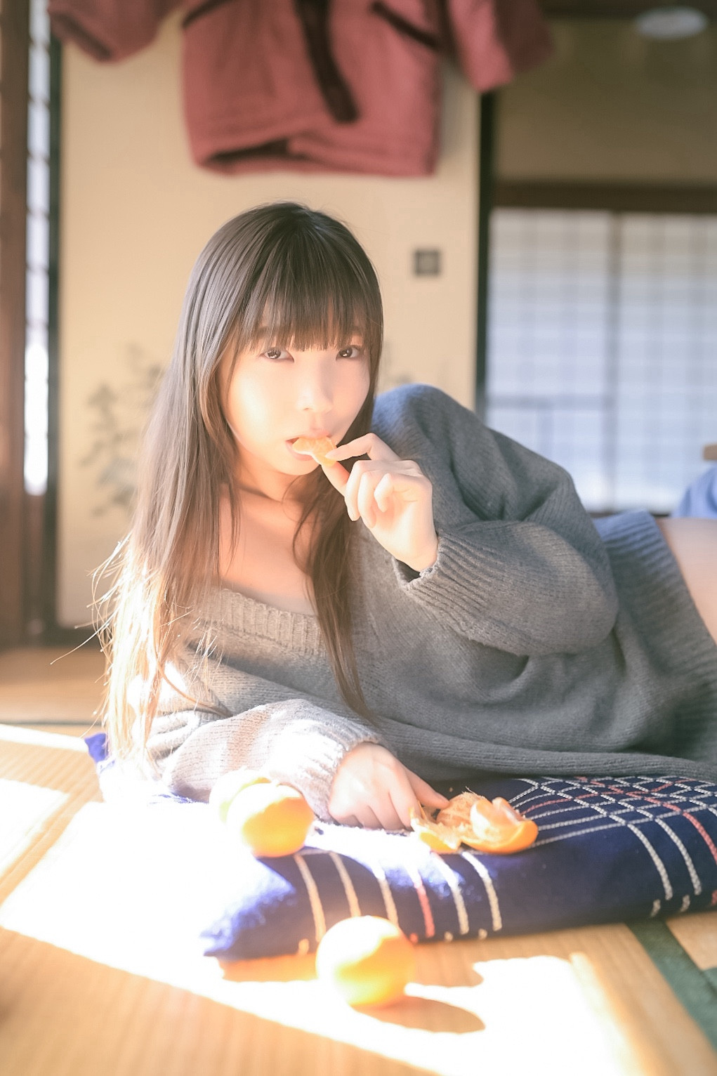 model  梅田桃子さん