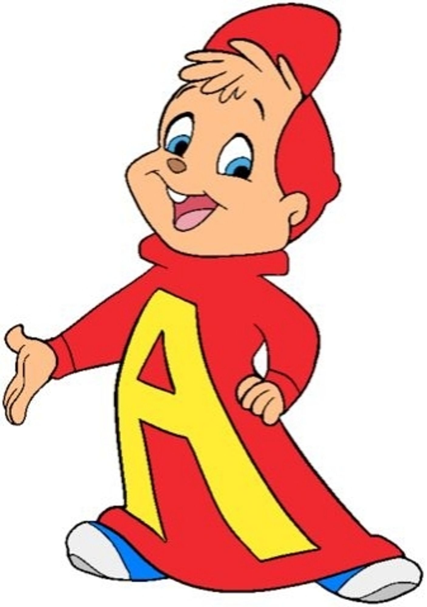 Alvin from the fictional music music group Alvin and The Chipmunks