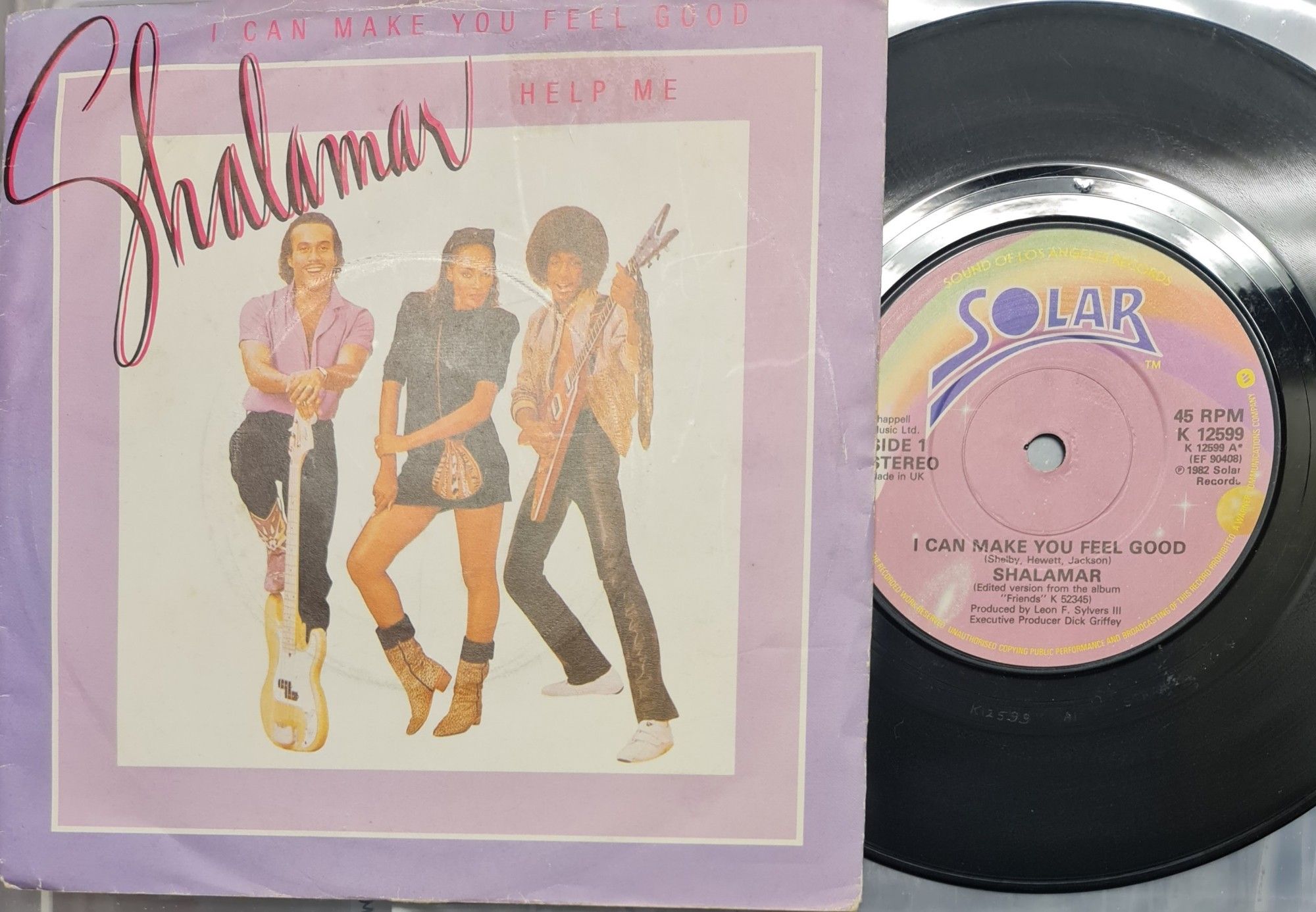 Shalamar 'I Can Make You Feel Good' sleeve and record