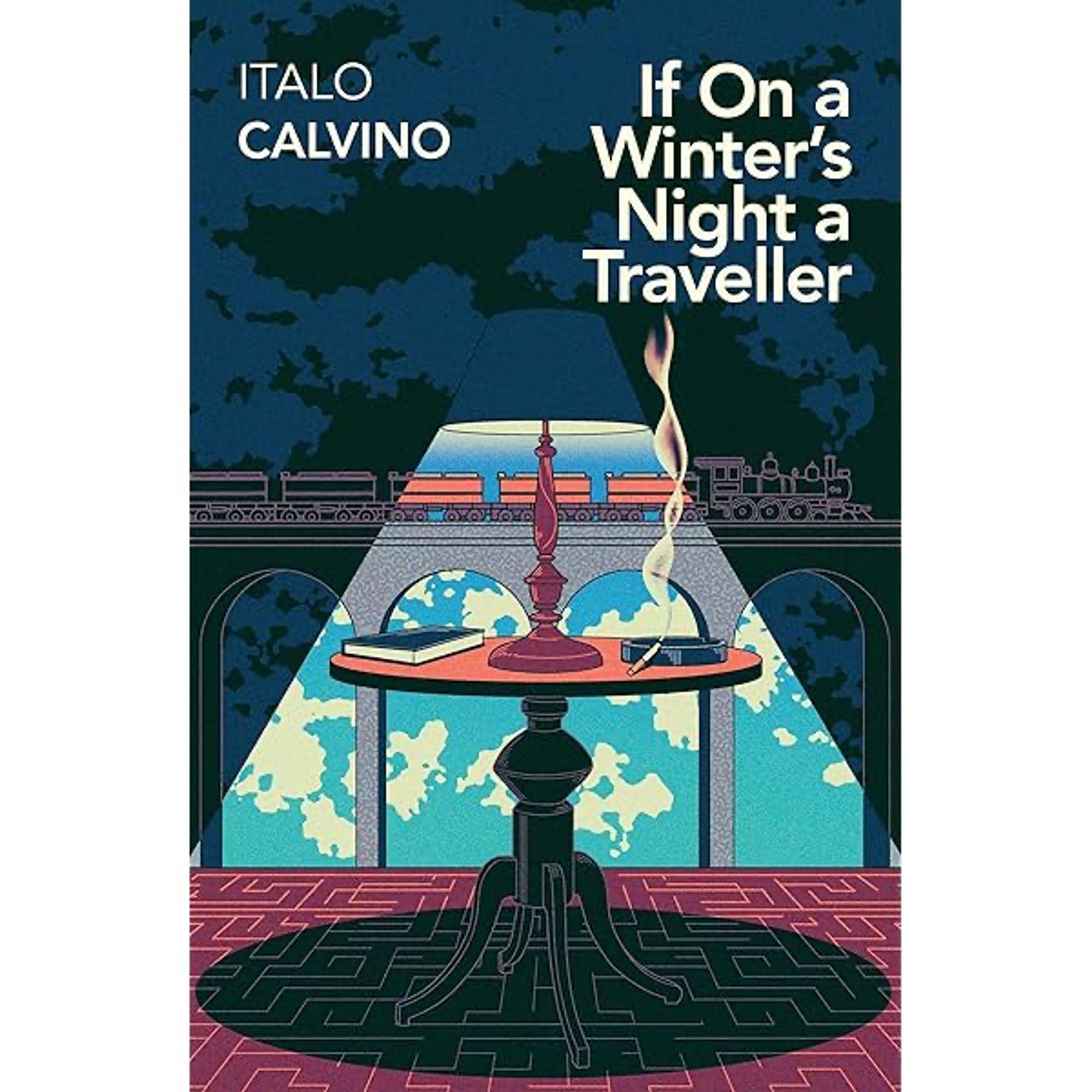 The book cover of "If On a Winter's Night a Traveller" by Italo Calvino