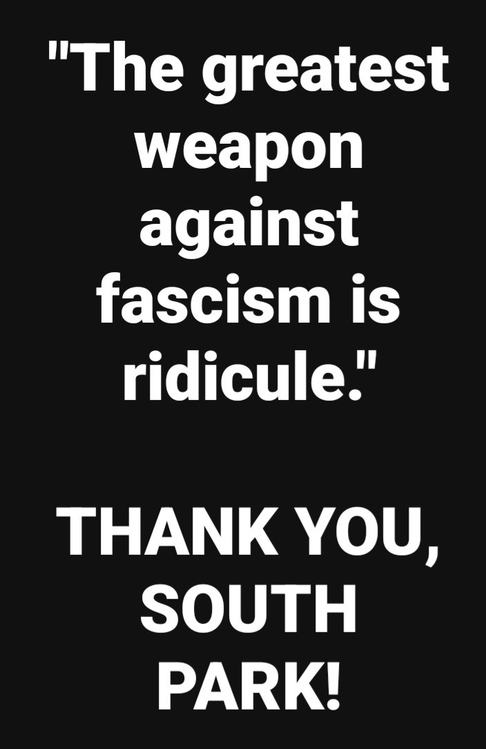 Thank you, South Park! 