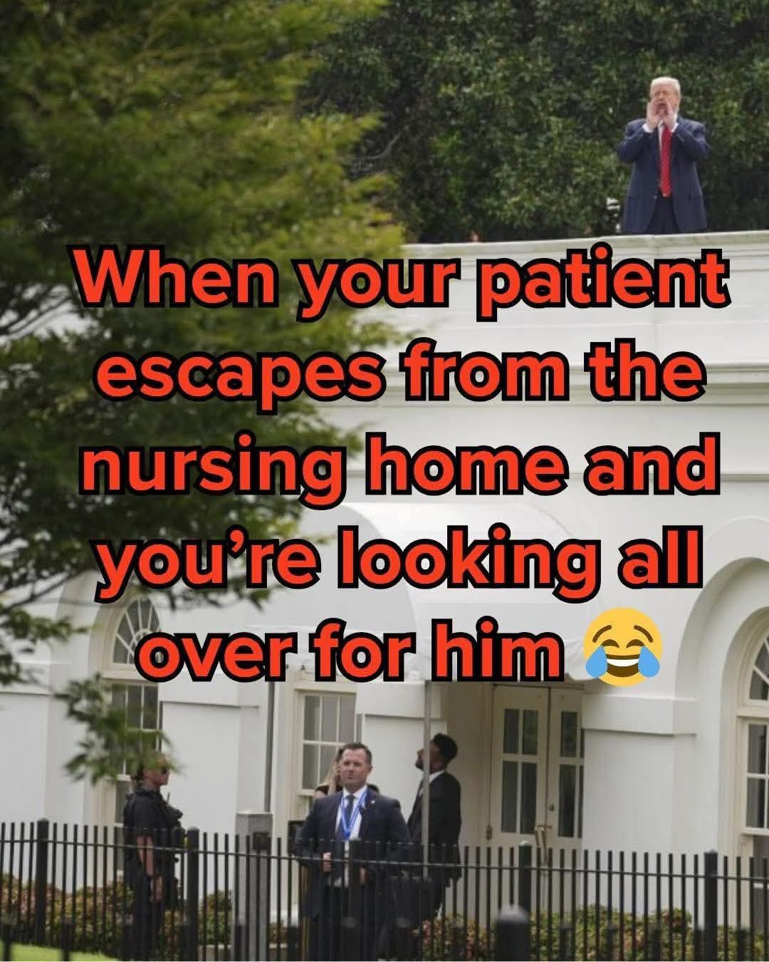 Trump should be in prison. 