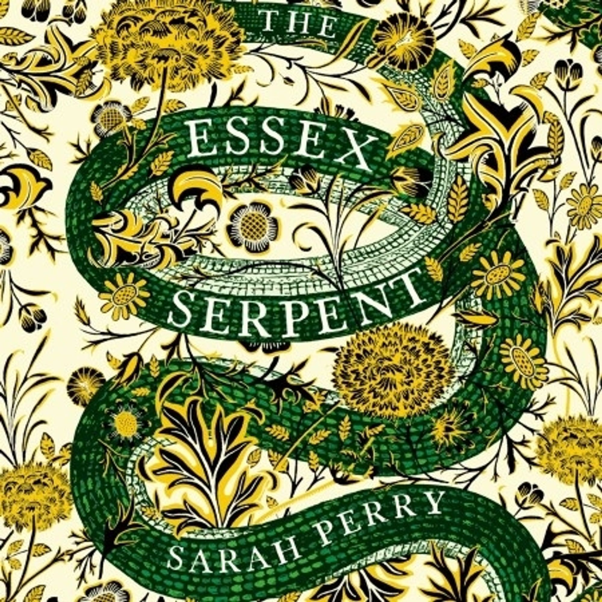 Book cover of, 'The Essex Serpent' by Sarah Perry.