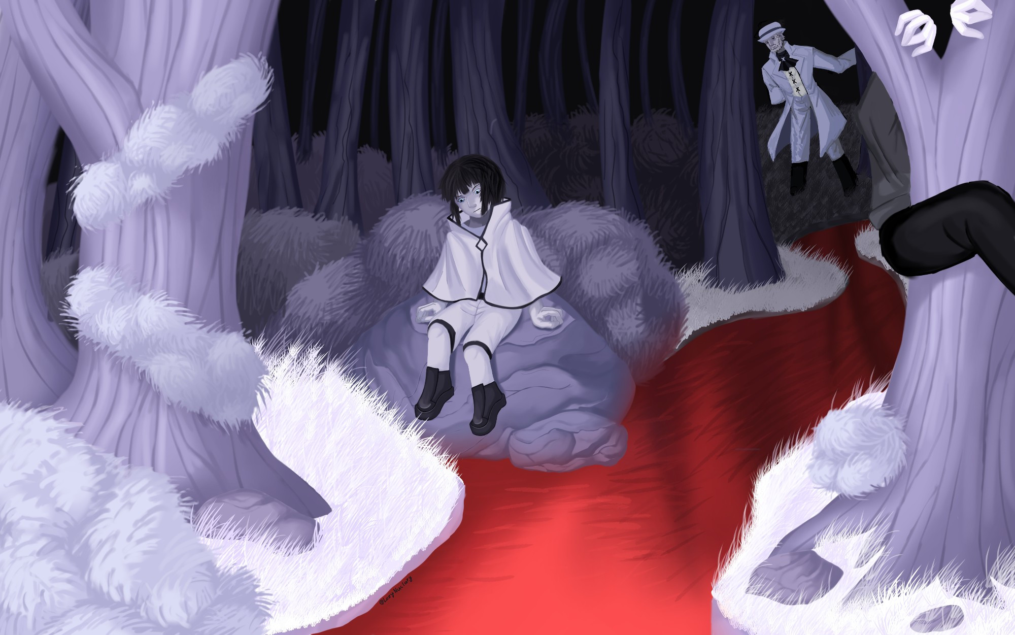 Undertale AU xtale red river trees