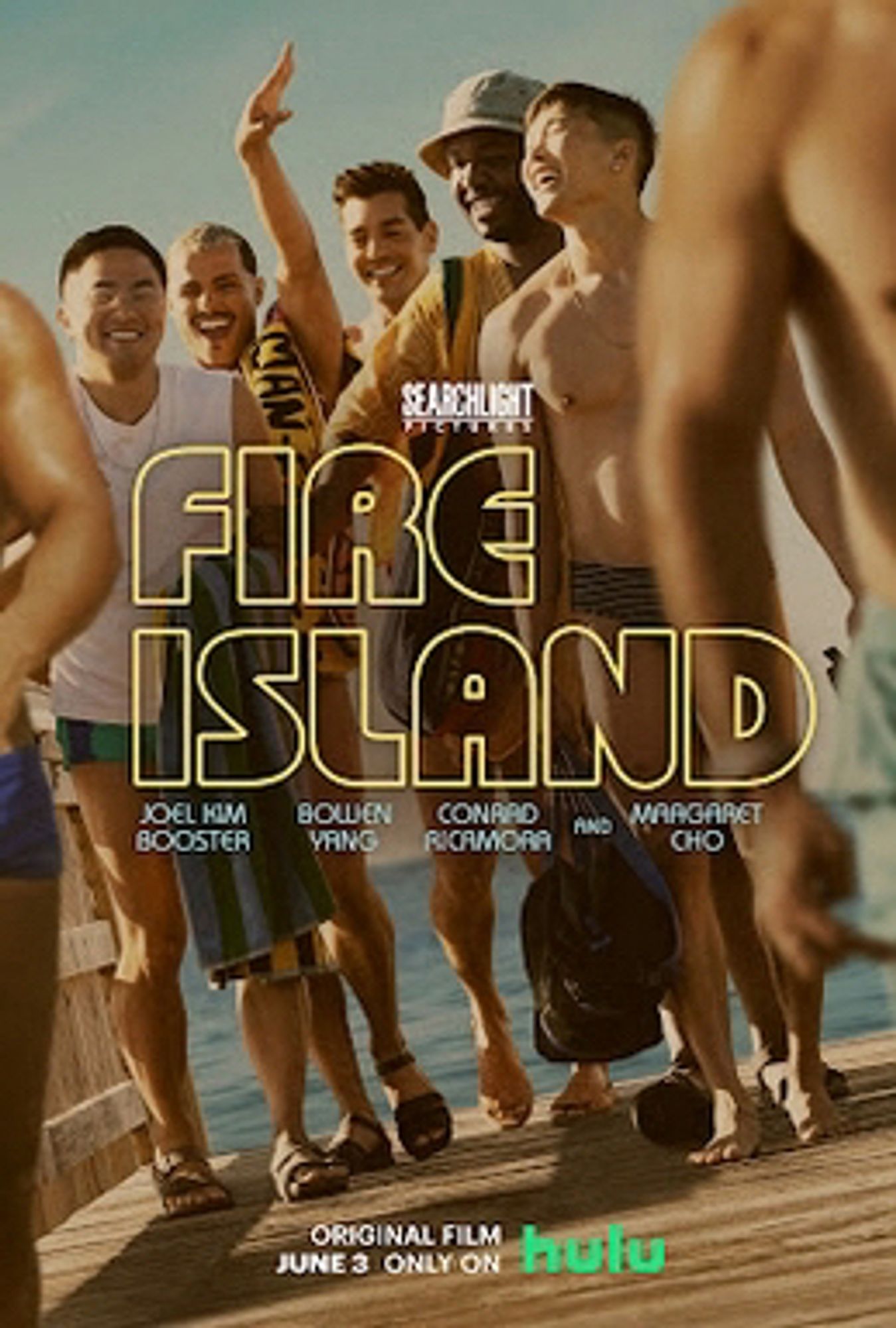 Poster of Fire Island featuring Noah and his queer family