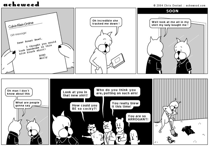 Achewood comic, February 18th, 2004