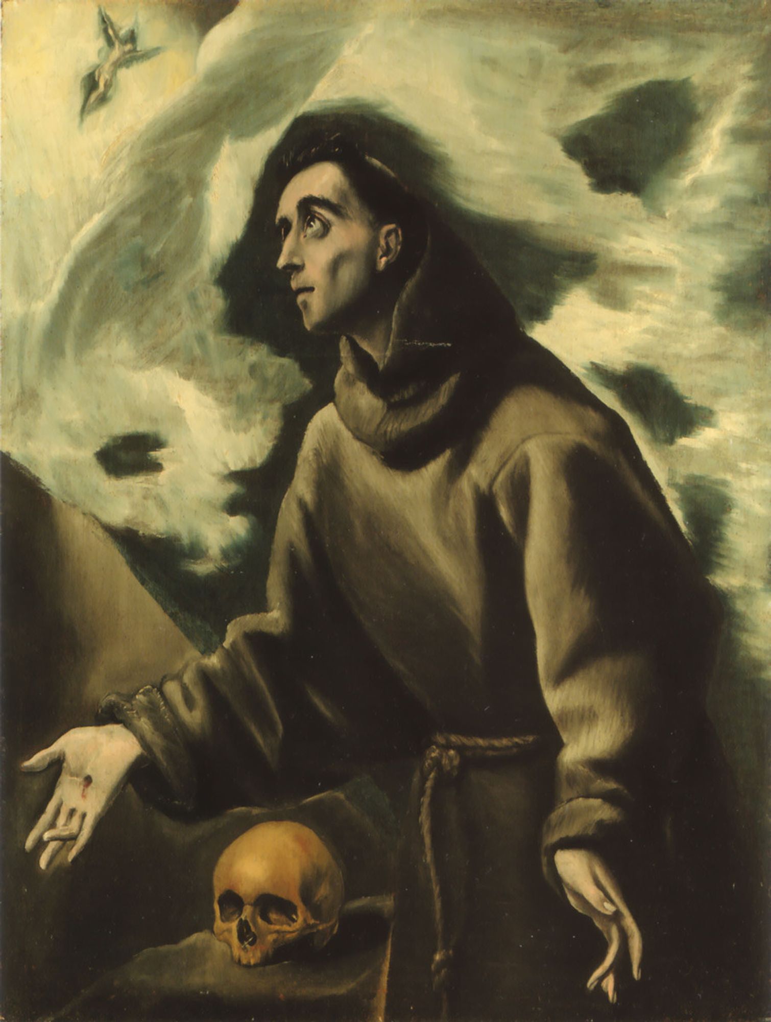 St. Francis receiving the stigmata