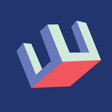 The Upturned Table logo on a dark blue background