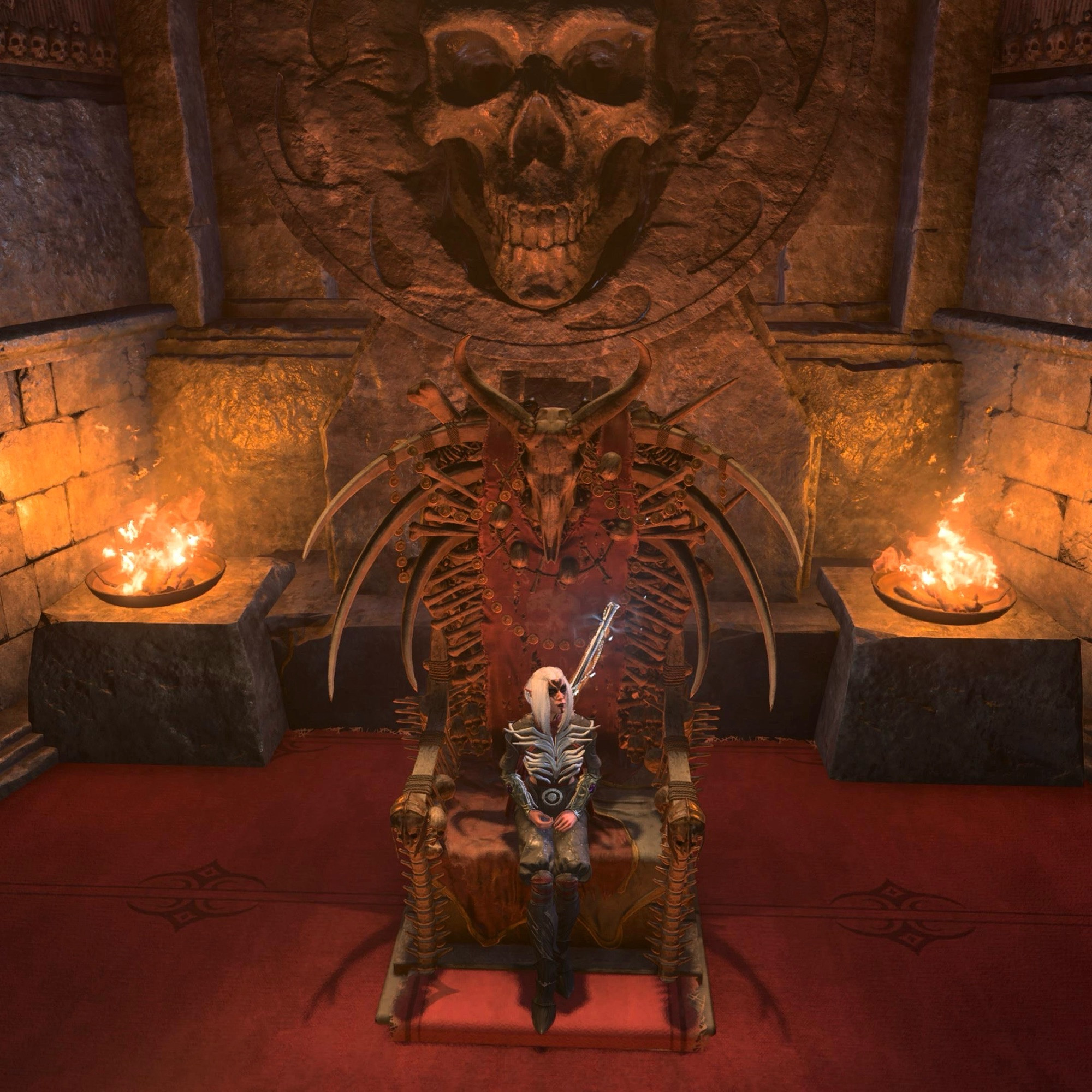 Baldur's Gate 3 throne room