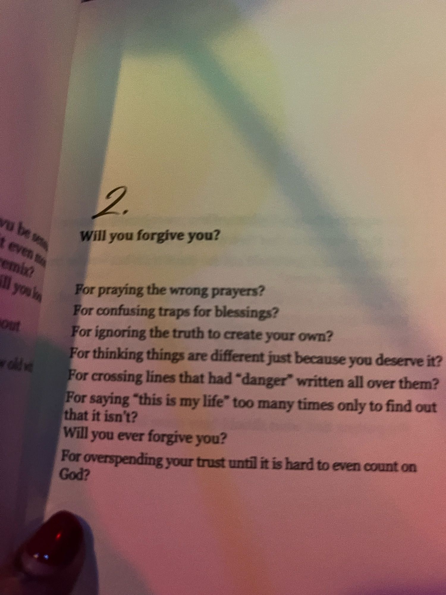 Poem 2 from the book “ The overthinker” written by Sharon Urusaro Kalimba.